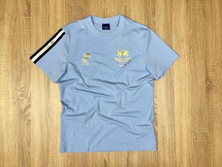 T-SHIRT LA MARTINA ARGENTINA BLEU CIEL