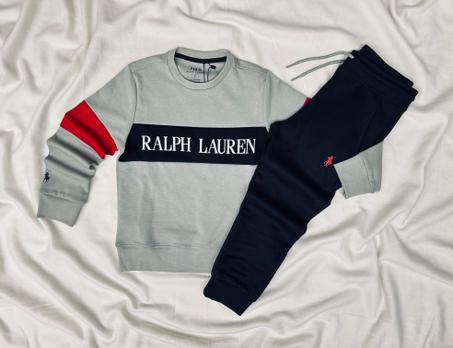 ENSEMBLE ENFANT RALPH LAUREN GRIS