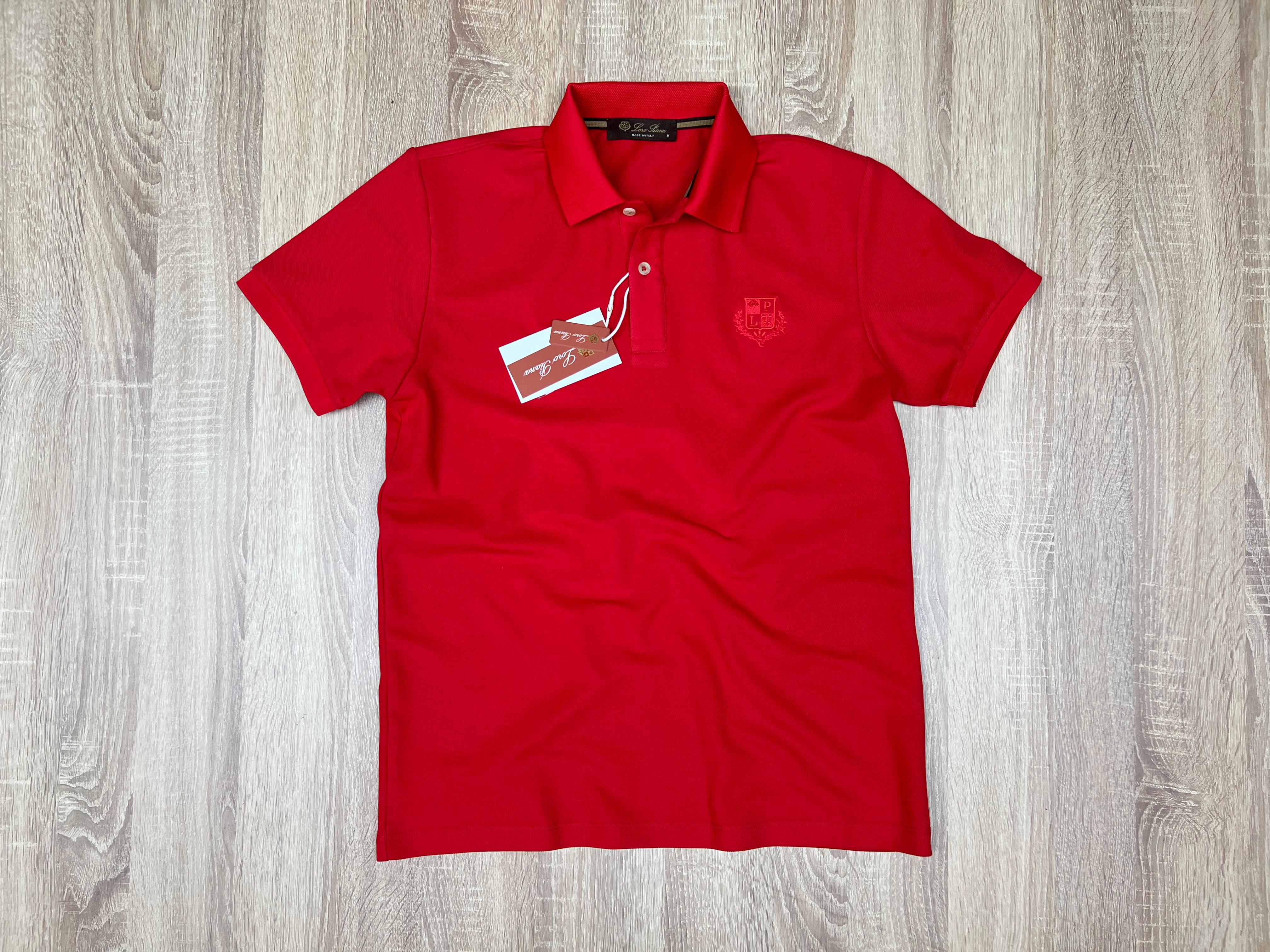 POLO LORO PIANA NV ROUGE