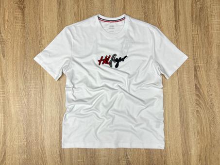 T-SHIRT HILFIGER BLANC