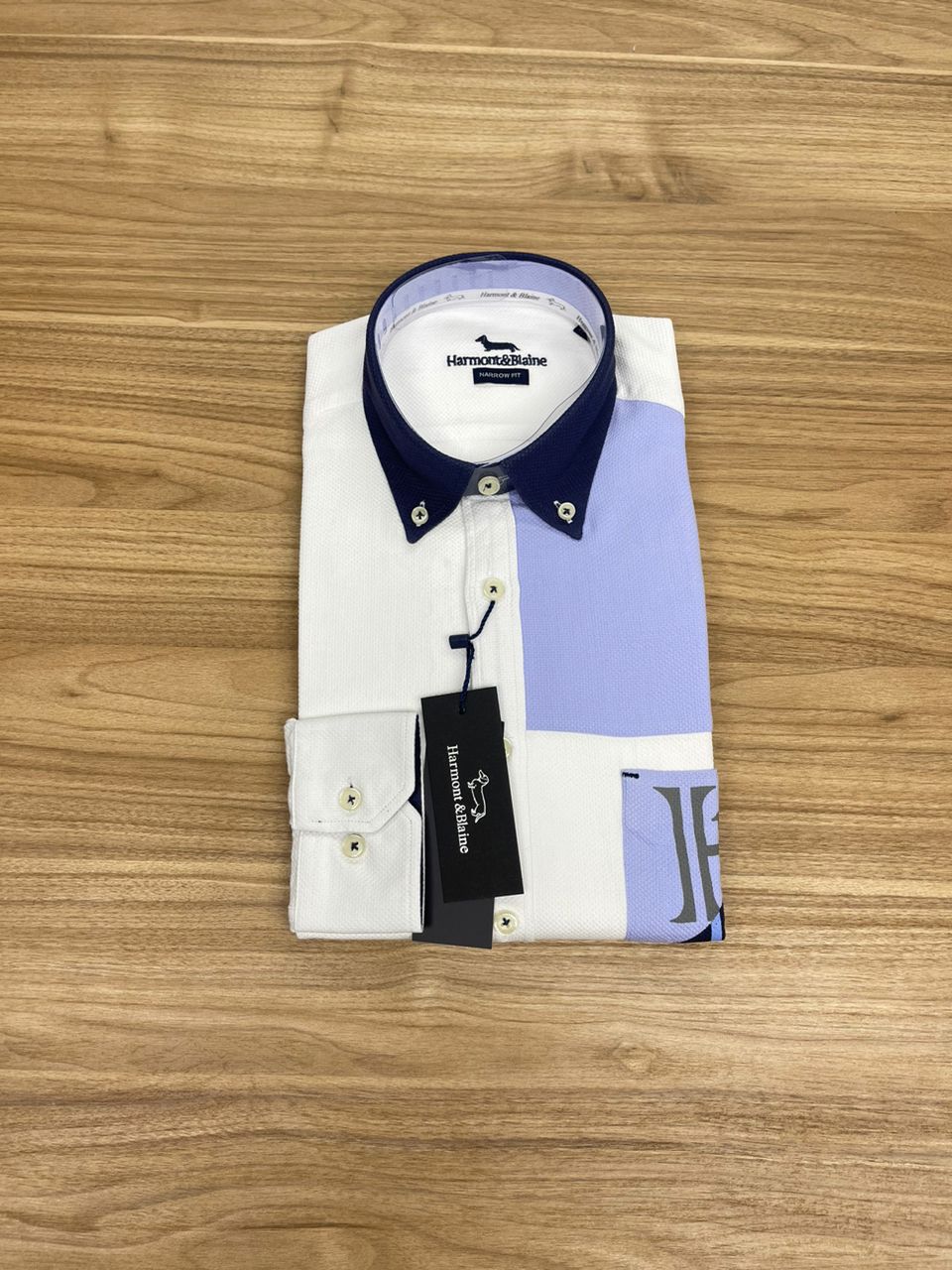 Chemise Harmont Et Blaine Blanc H/B