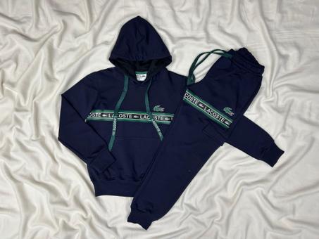 SURVETE ENFANT LACOSTE BLEU MARINE