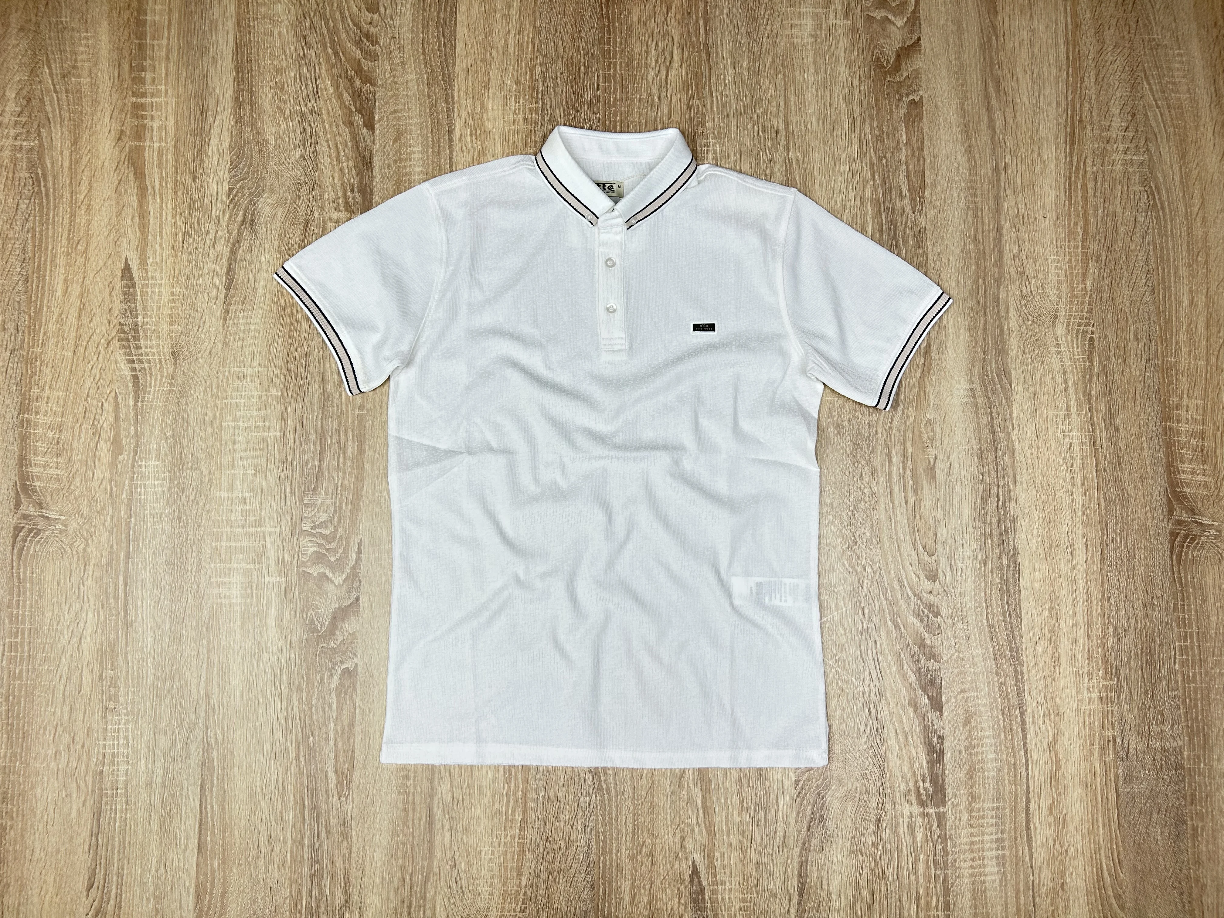 POLO ETTE26 BLANC