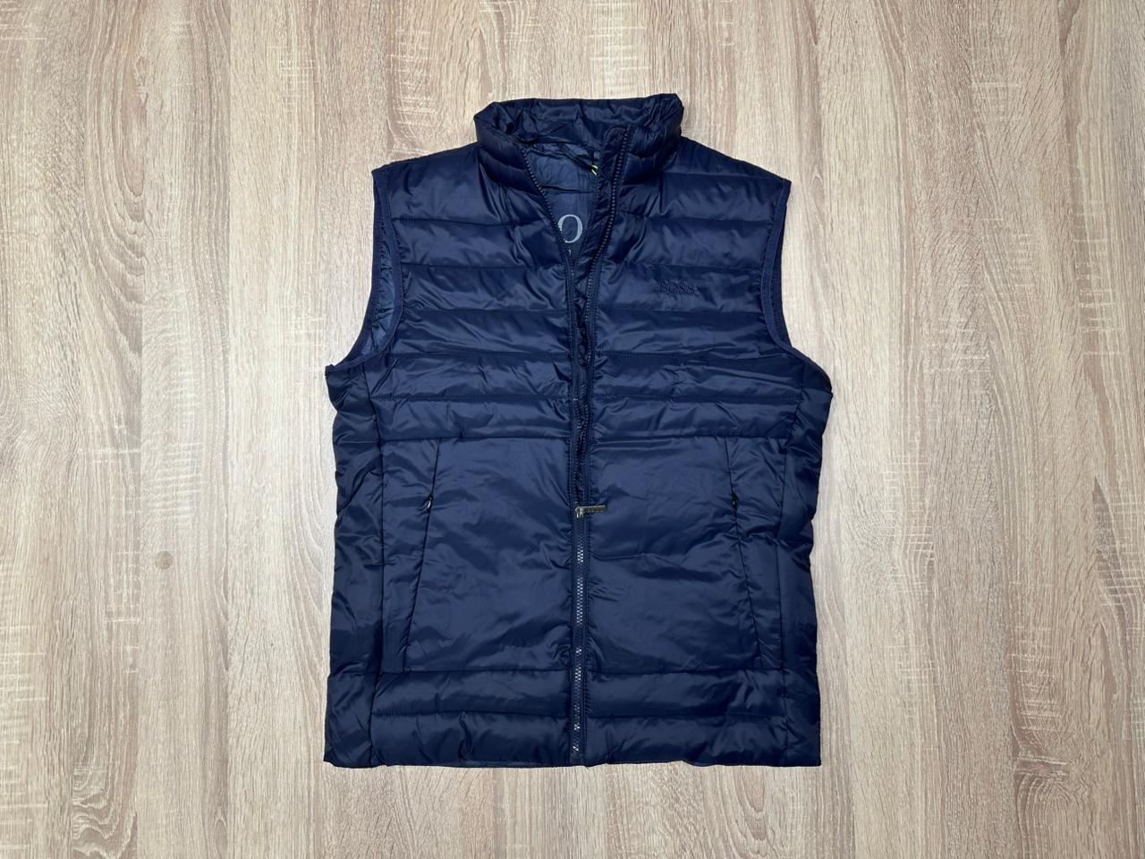 GILET BOSS BLEU MARINE