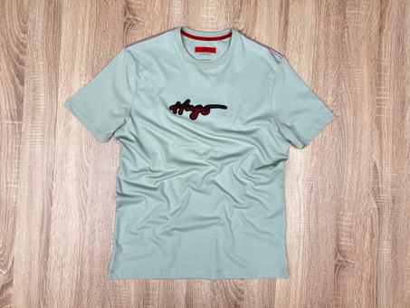 T-SHIRT HUGO VERT CLAIR