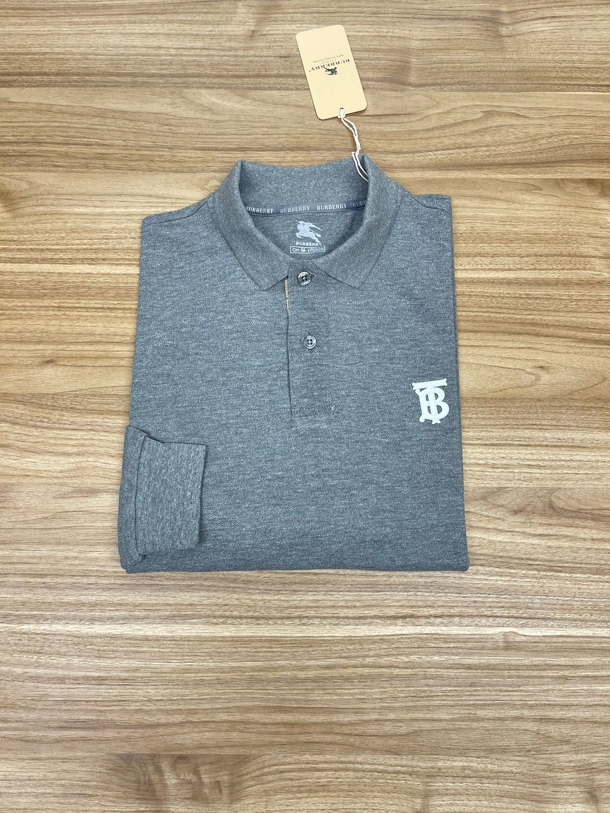 Polo Burberry Gris