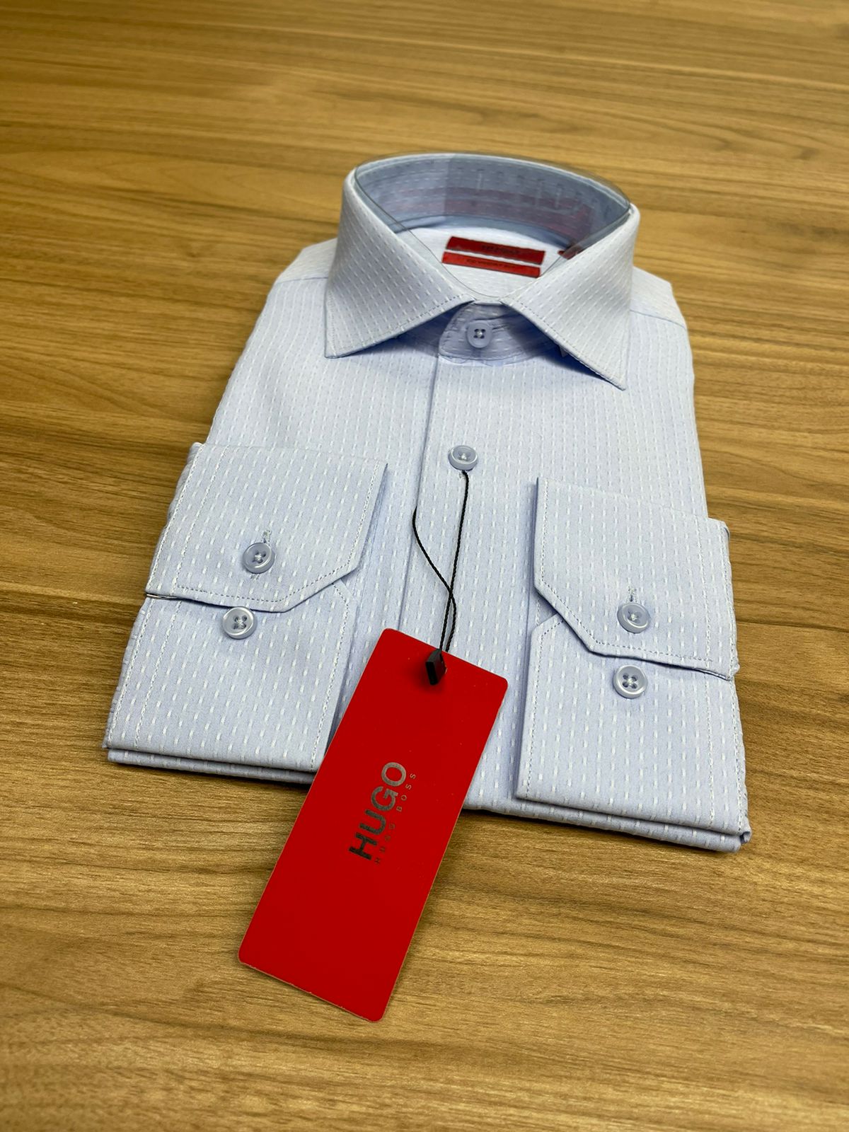 CHEMISE HUGO BOSS BLEU CIEL