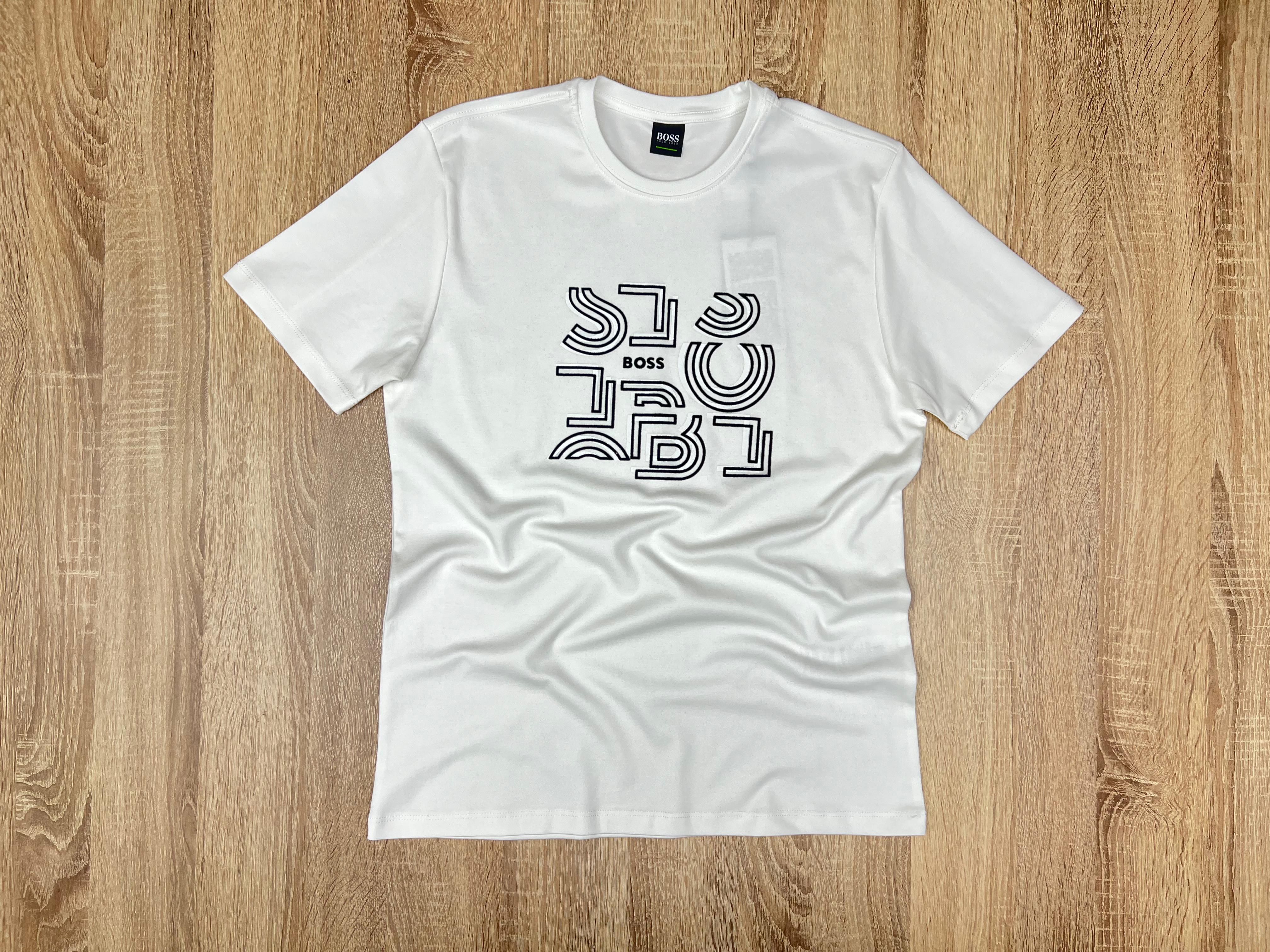 T-SHIRT BOSS NV BLANC