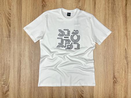 T-SHIRT BOSS NV BLANC
