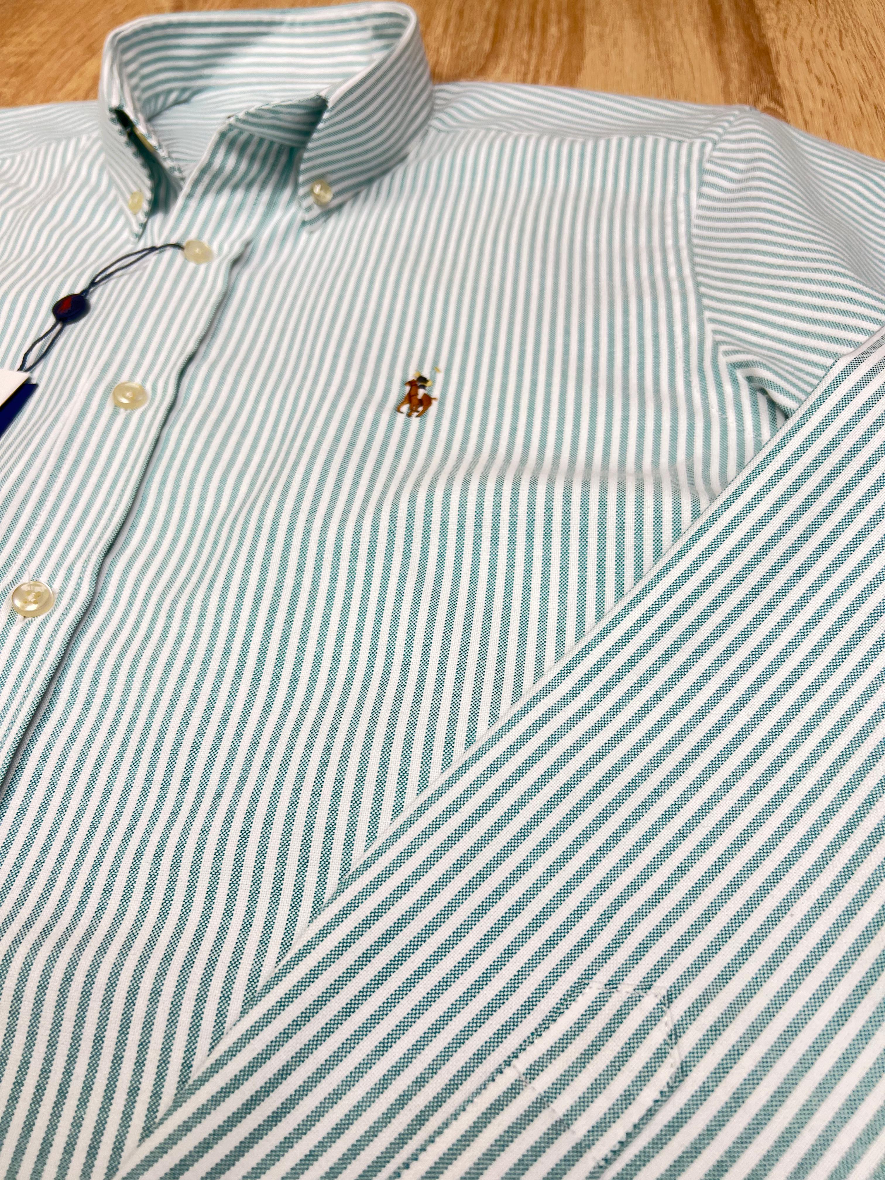 CHEMISE POLO RALPH LAUREN RAYEE VERT
