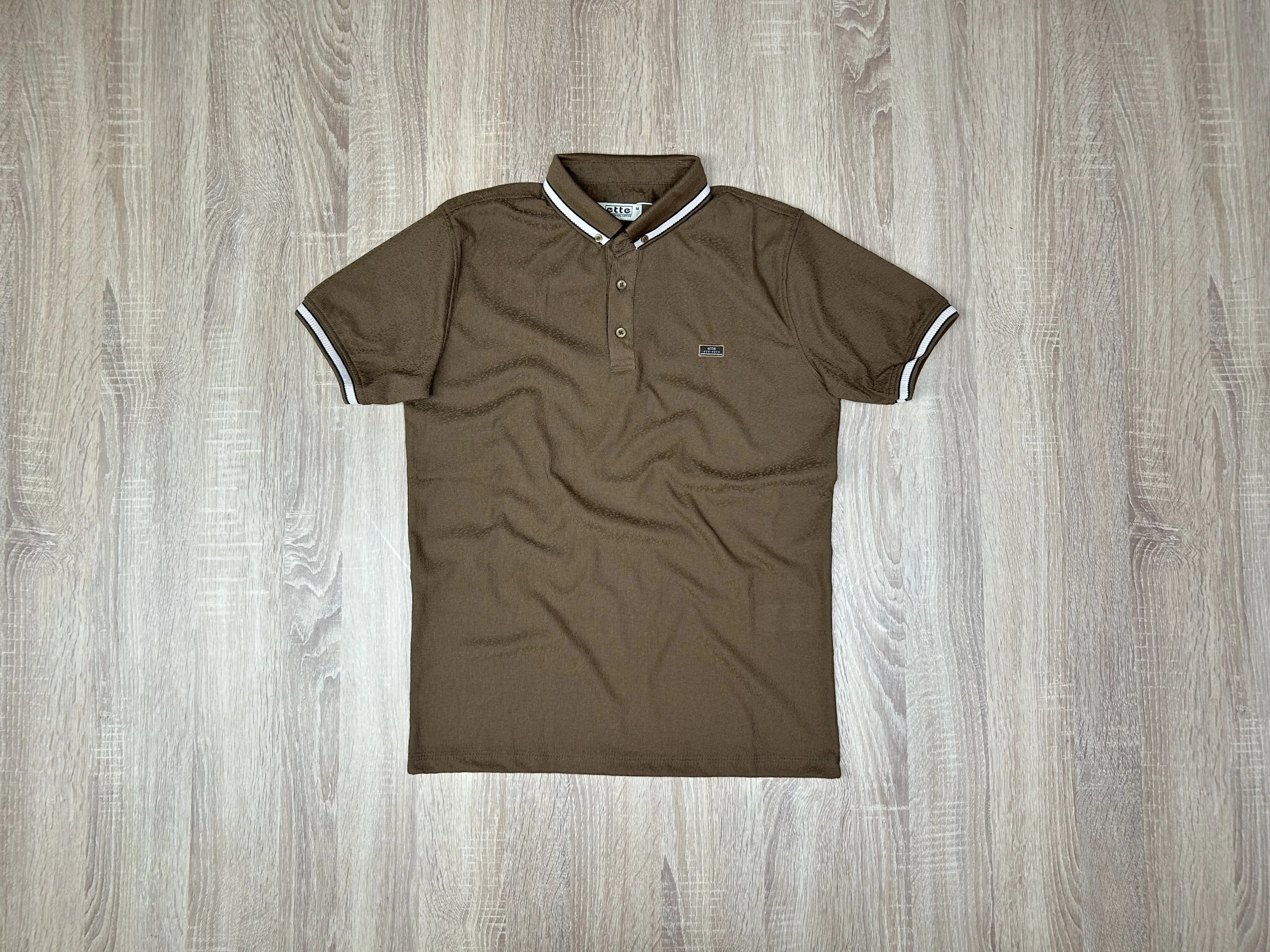POLO ETTE26 MARRON
