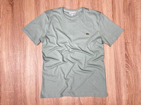 T-SHIRT LACOSTE GRAND TAILLE VERT PASTEL