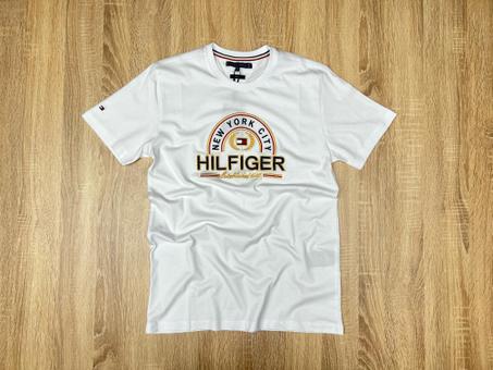 T-SHIRT TOMMY NEW YORK BLANC
