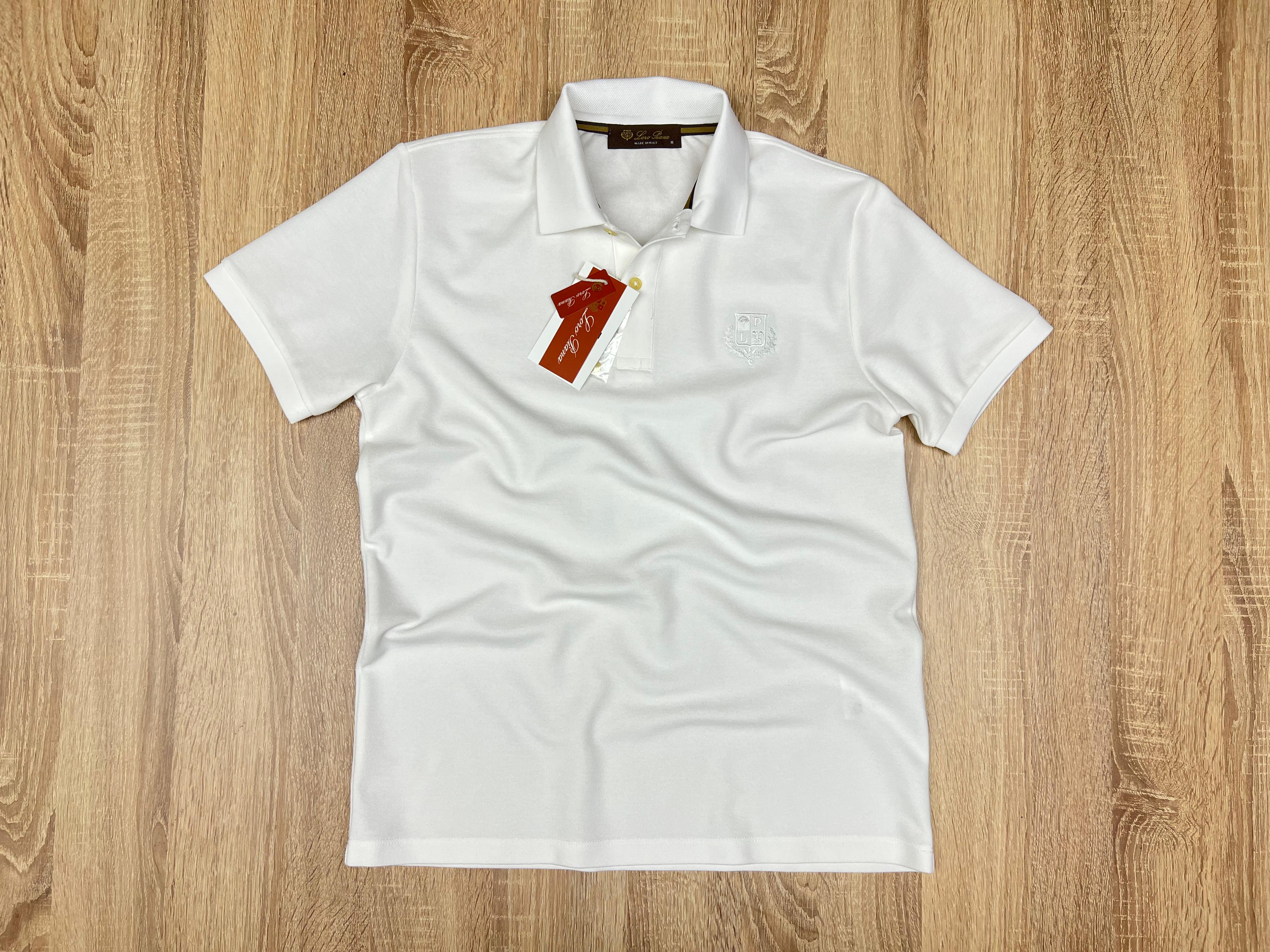 POLO LORO PIANA NV BLANC
