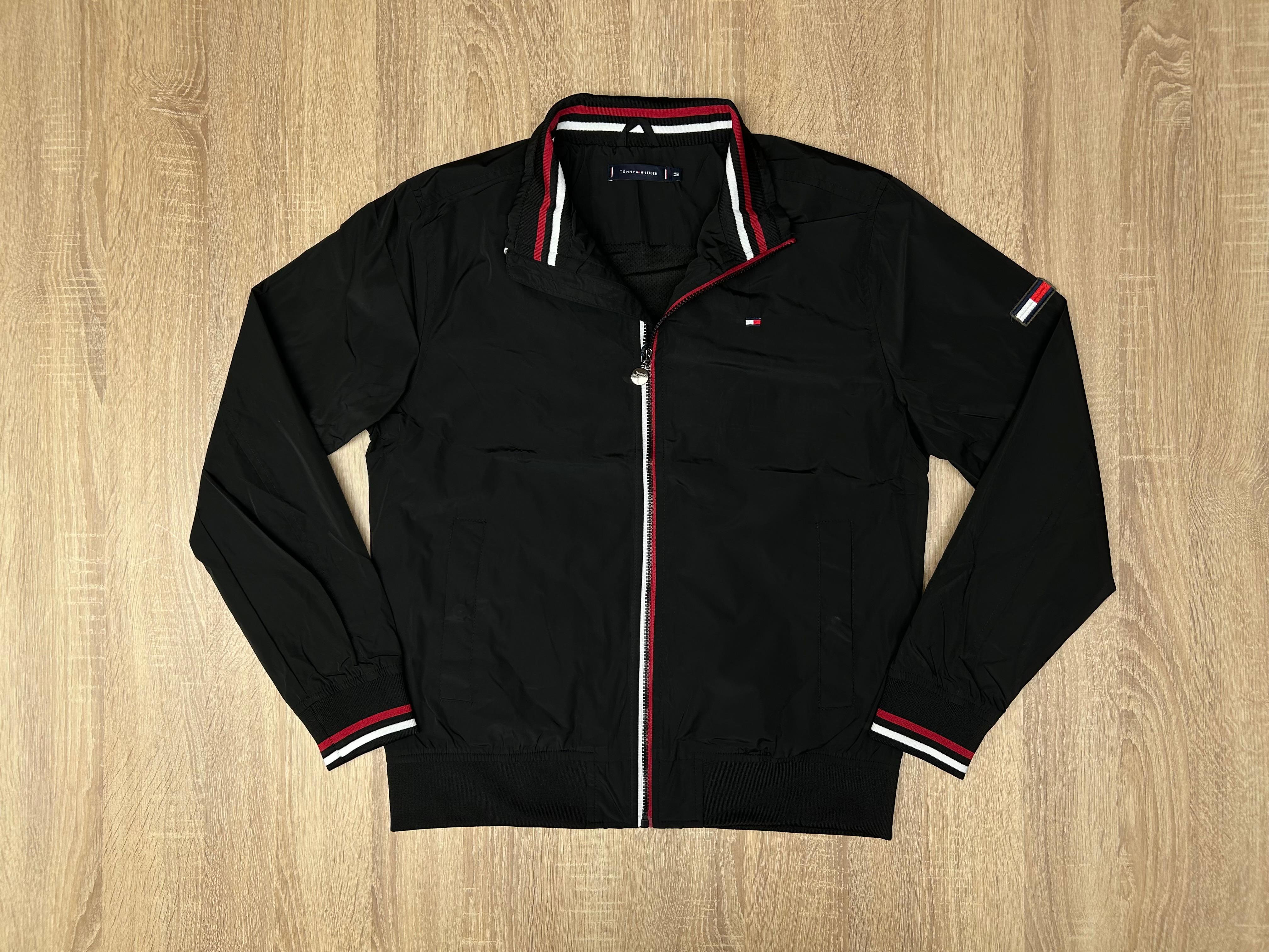 VESTE STARTER TOMMY SIMPLE NOIR