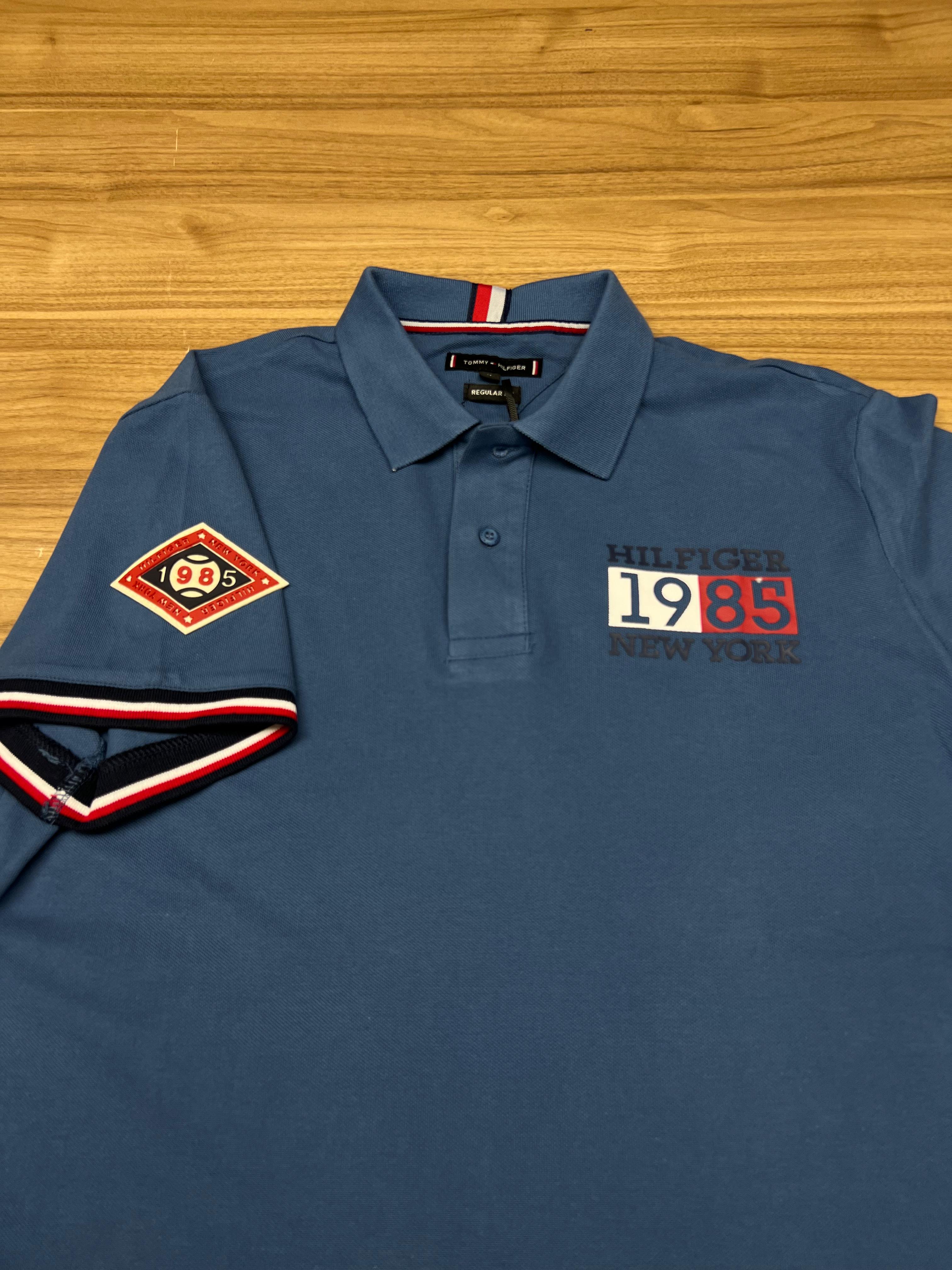 POLO TOMMY HILFIGER 1985 NV BLEU