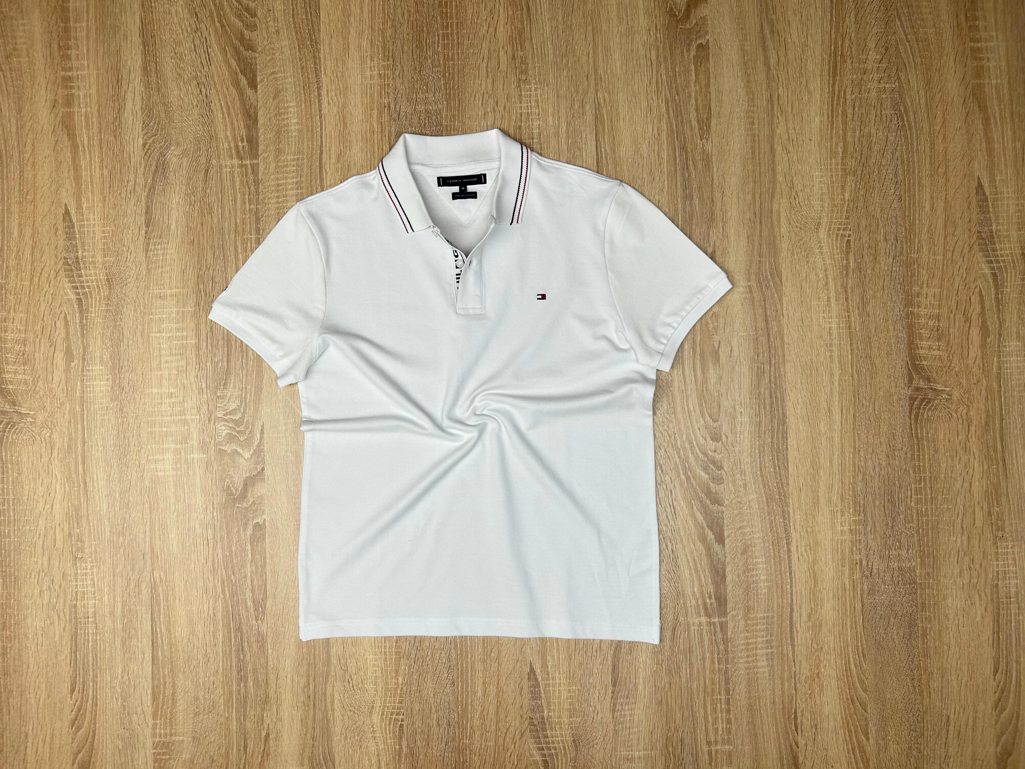 POLO TOMMY SIMPLE BLANC