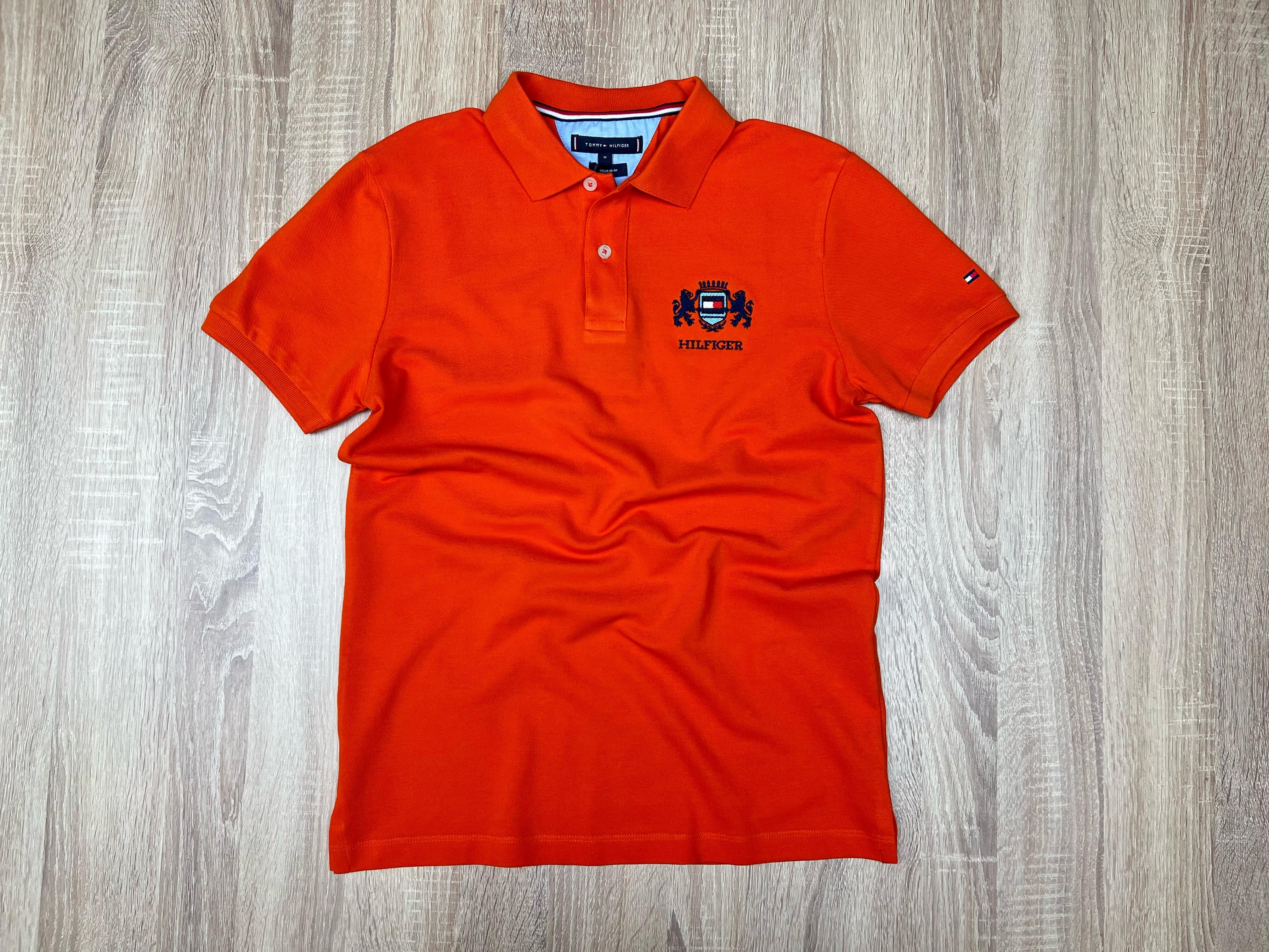 POLO HILFIGER EMBROIDERY ORANGE