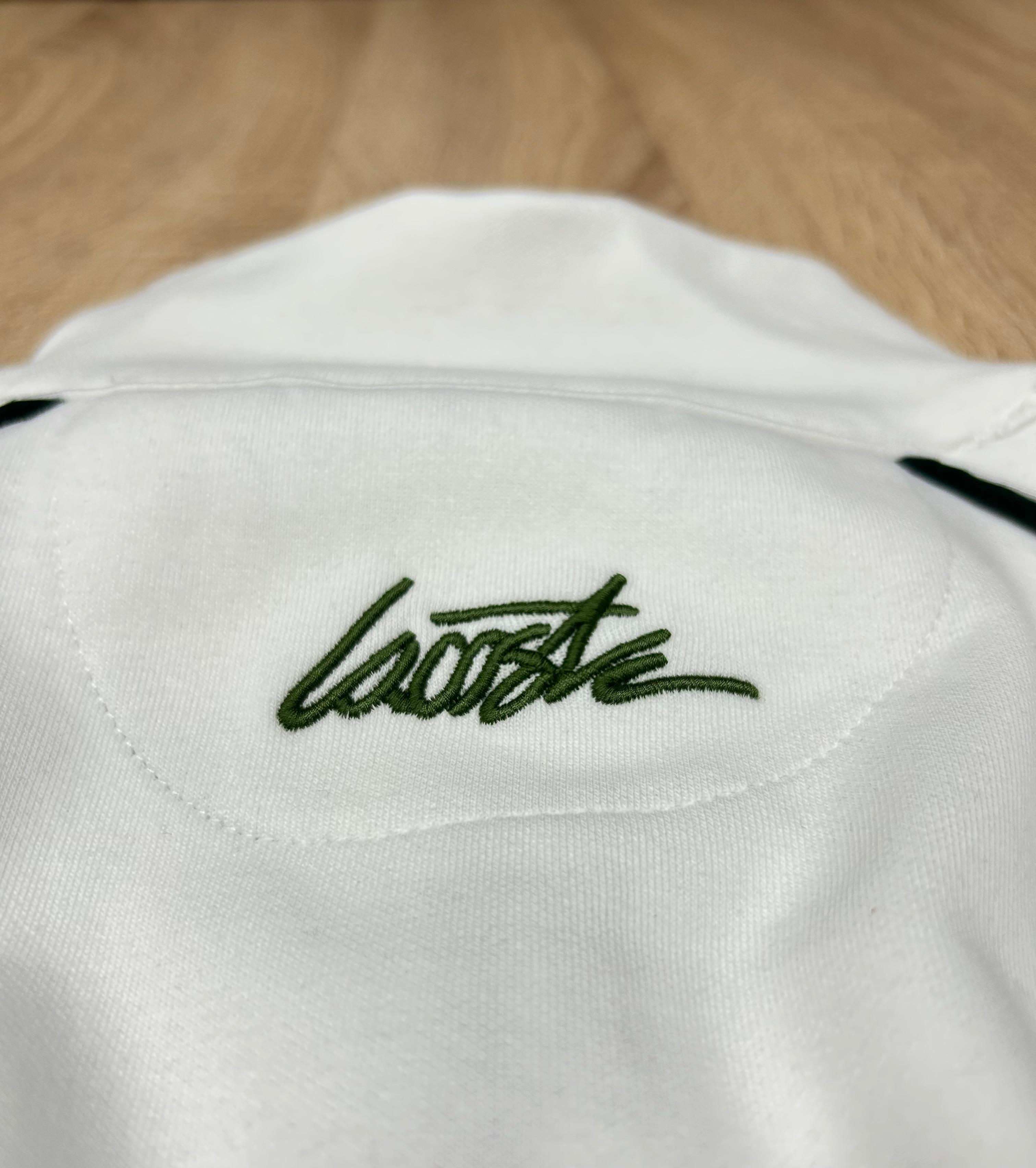 SURVETE LACOSTE SIMPLE BLANC