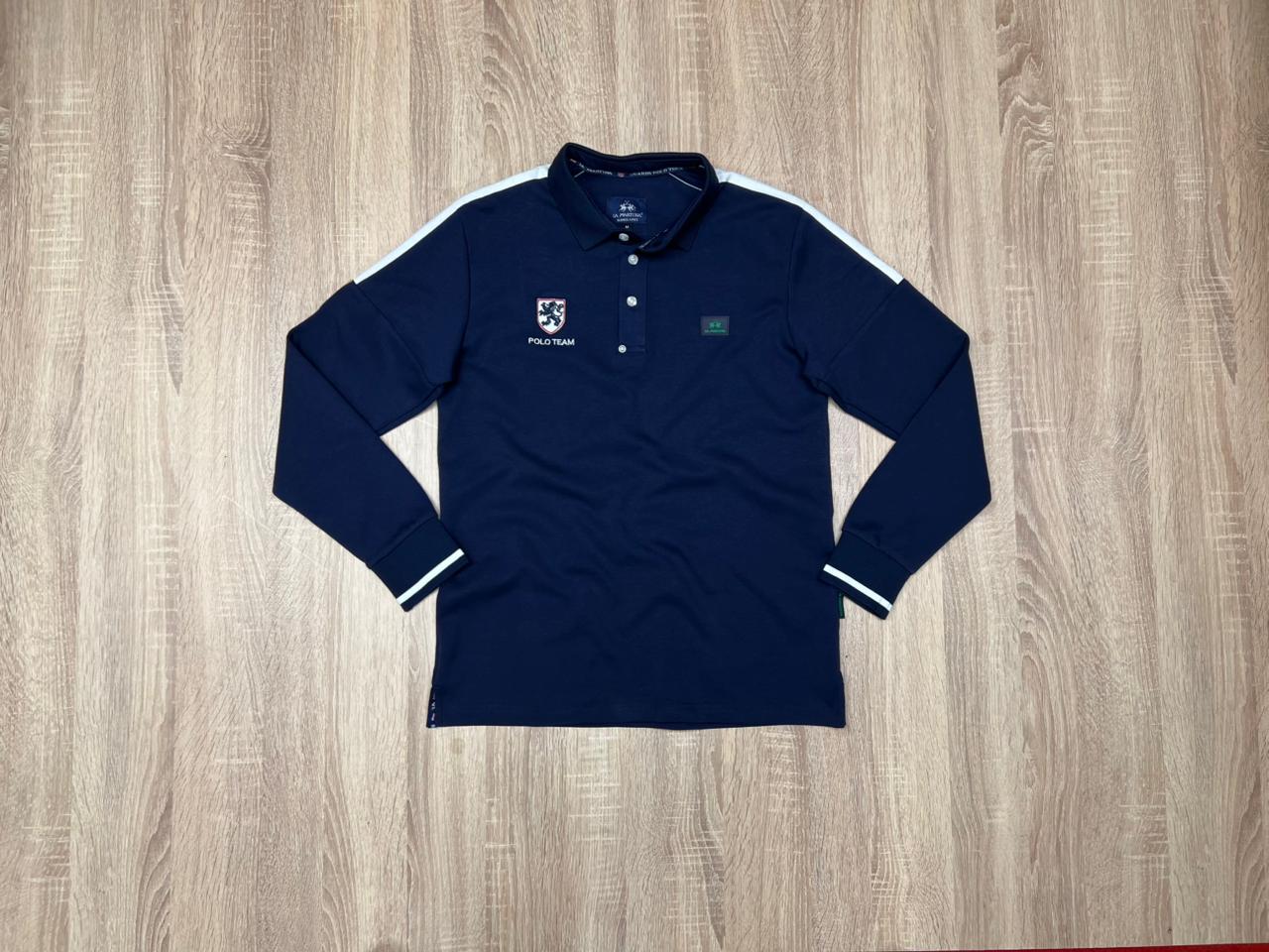 POLO LA MARTINA TEAM BLEU MARINE