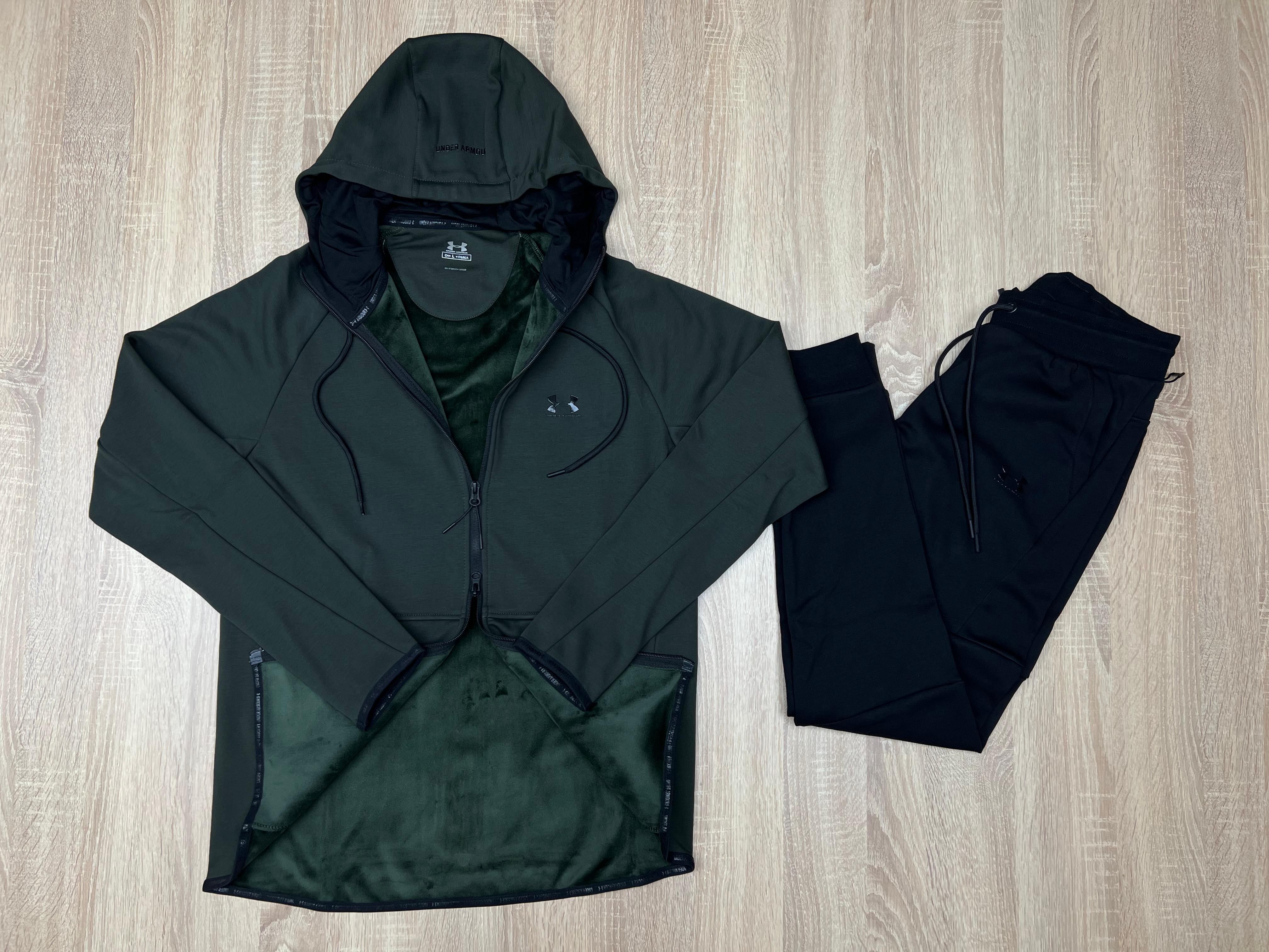 SURVETE UNDER ARMOUR SIMPLE NV VERT MLITAIRE