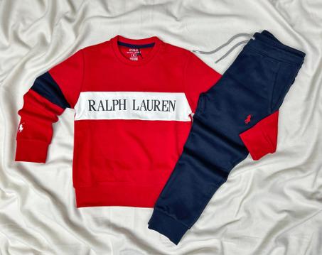 ENSEMBLE ENFANT RALPH LAUREN ROUGE
