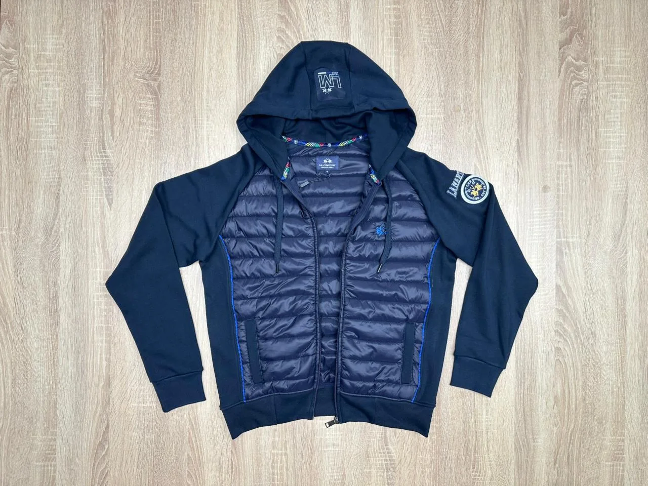 DOUDOUNE LA MARTINA TEAM BLEU MARINE