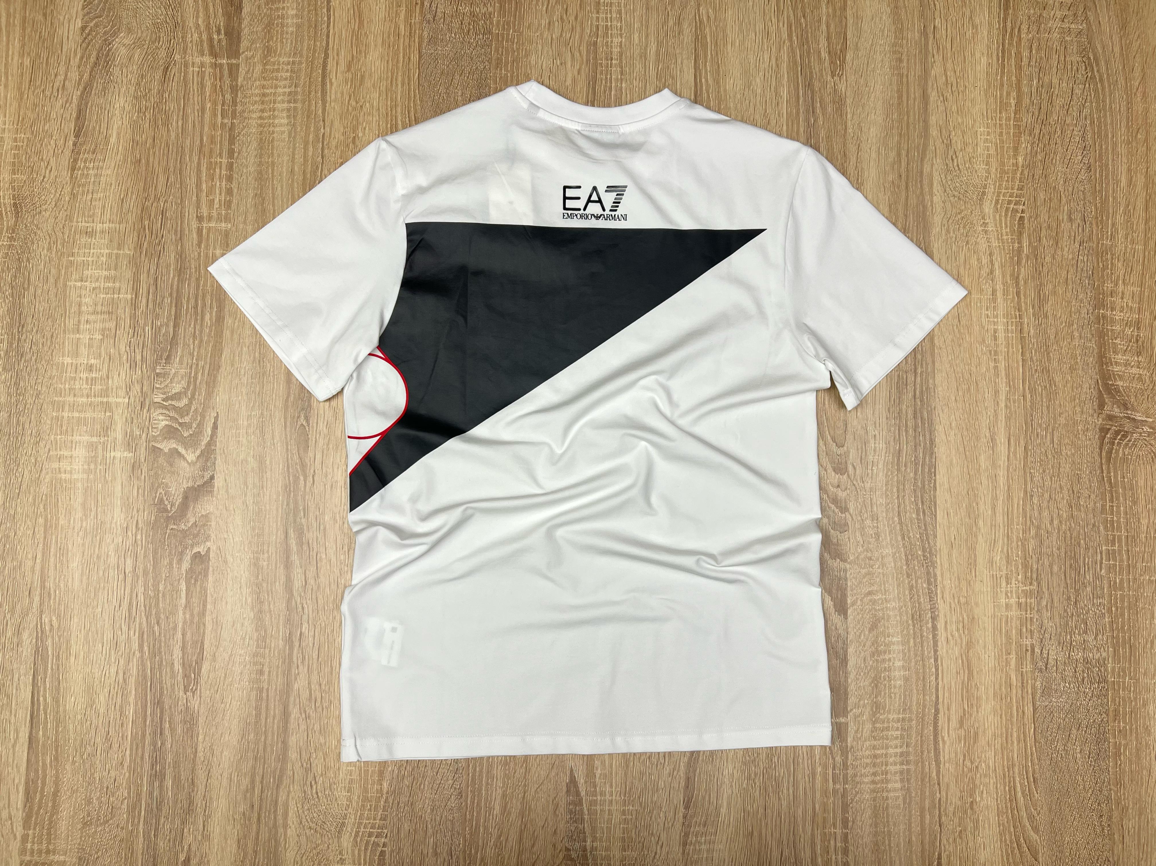 T-SHIRT ARMANI EA7 BLANC