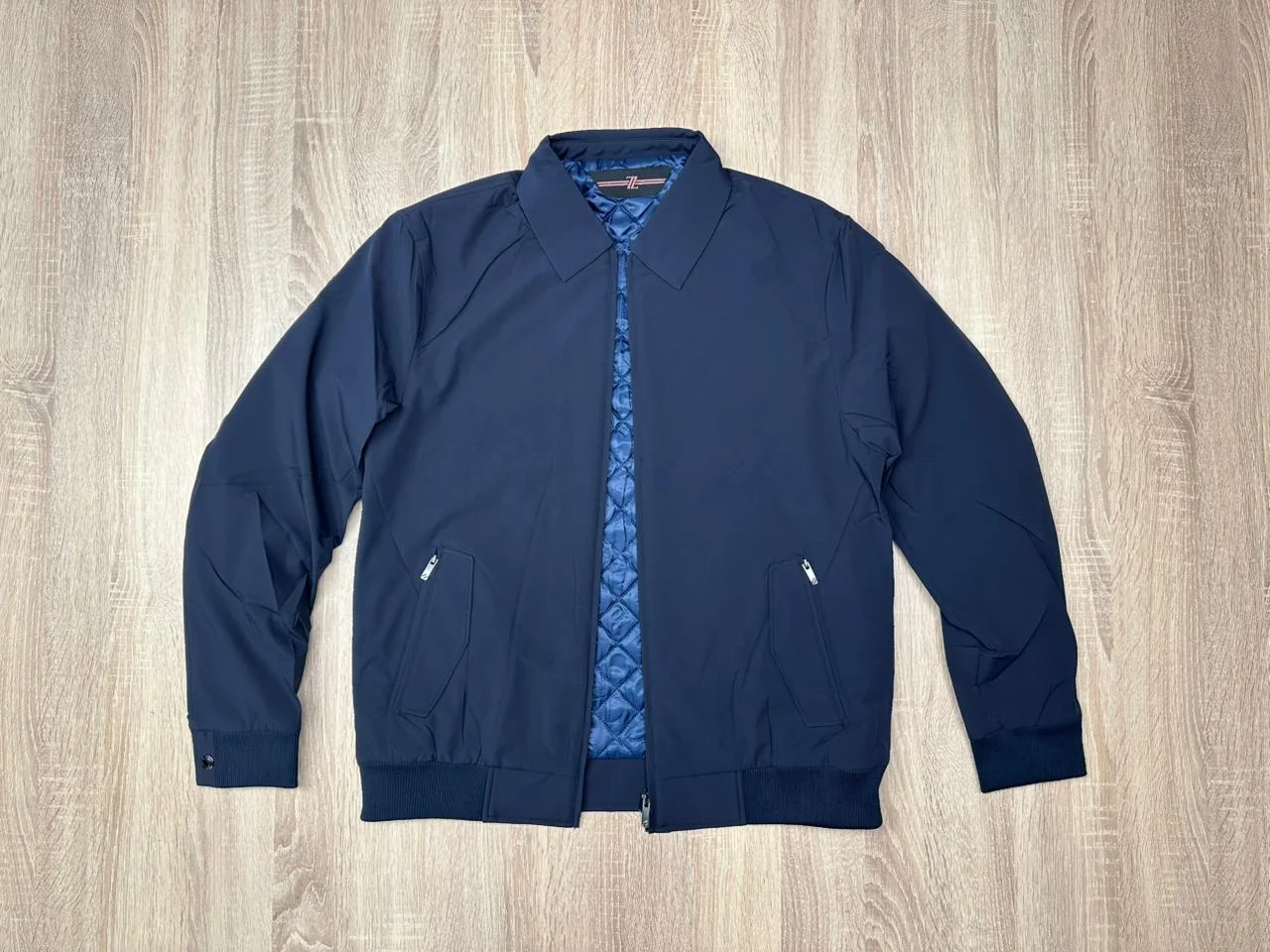 JACKET ZIGNA BLEU MARINE