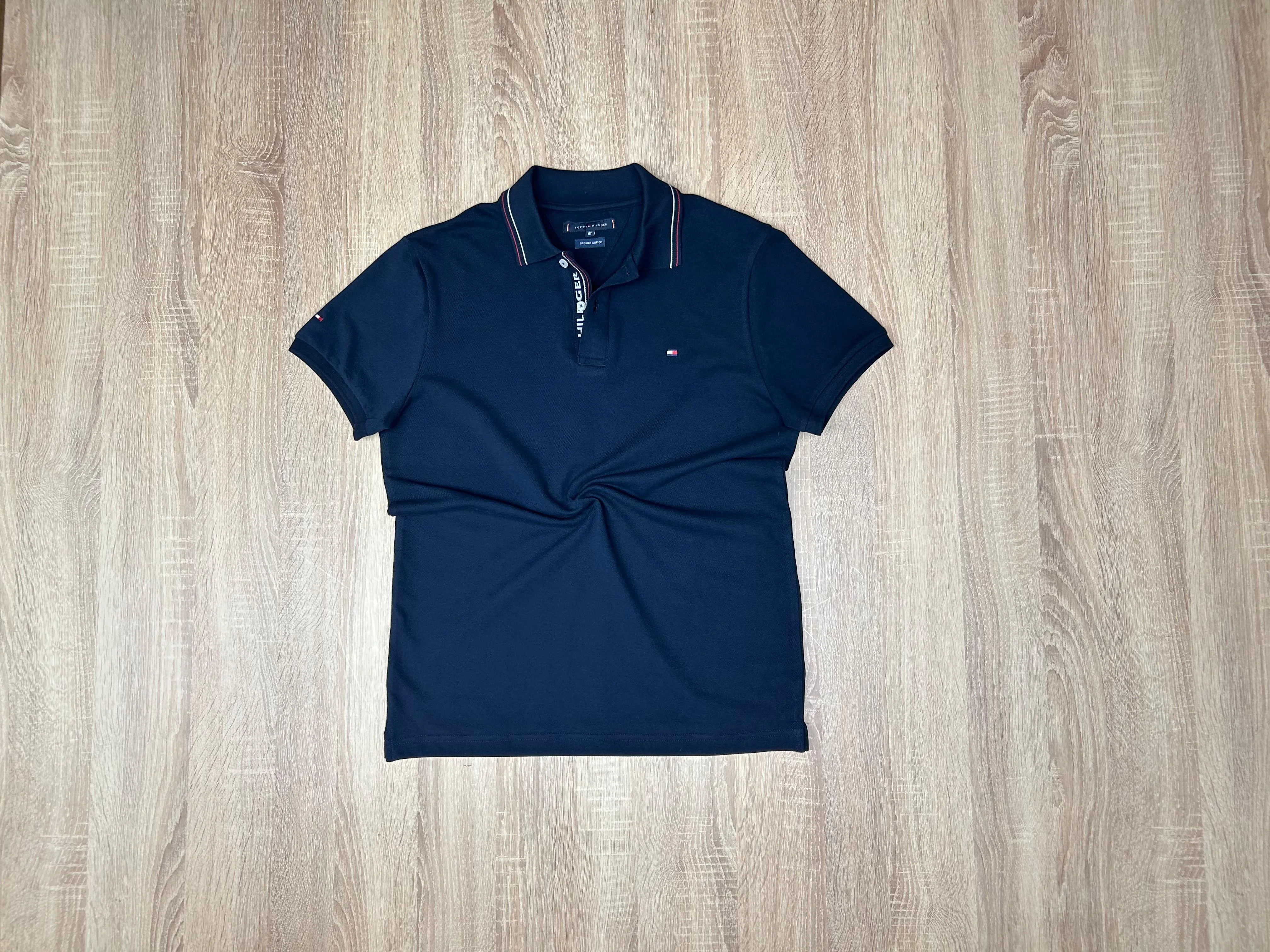 POLO TOMMY SIMPLE  BLEU MARINE