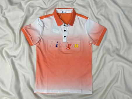 POLO ENFANT MICHIGAN SAUMON