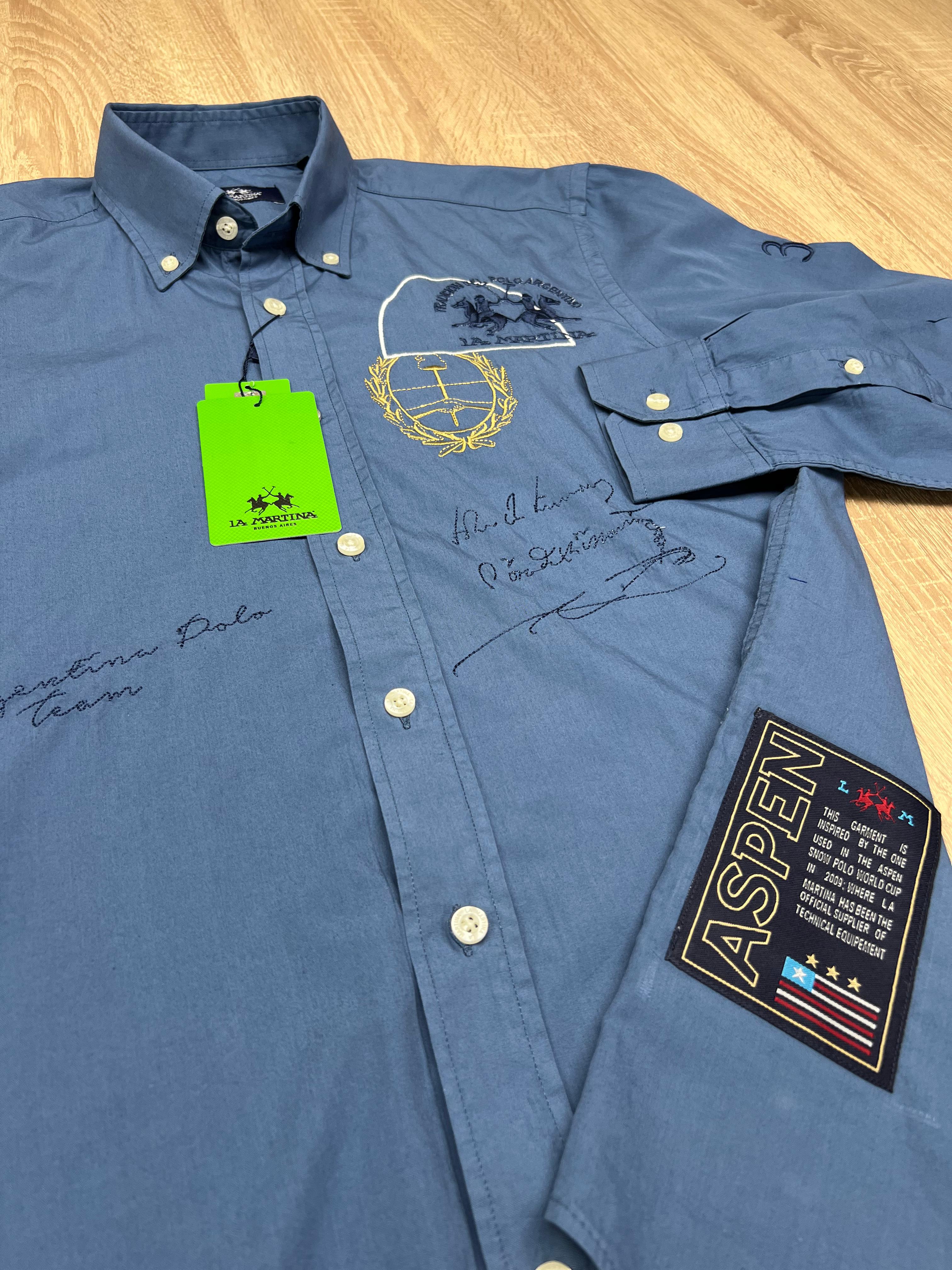 CHEMISE LA MARTINA 1936 INDIEGO