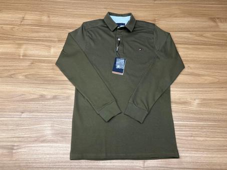 POLO TOMMY VERT MILITAIRE