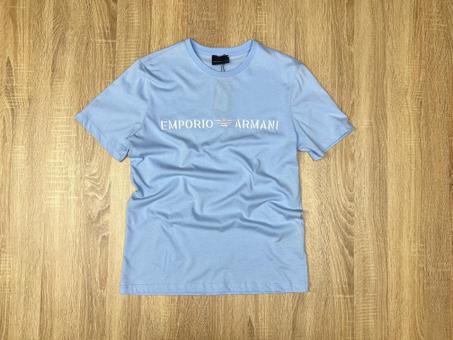 T-SHIRT EMPORIO ARMANI BLEU CIEL