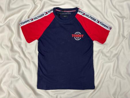 T-SHIRT ENFANT TOMMY BLEU MARINE