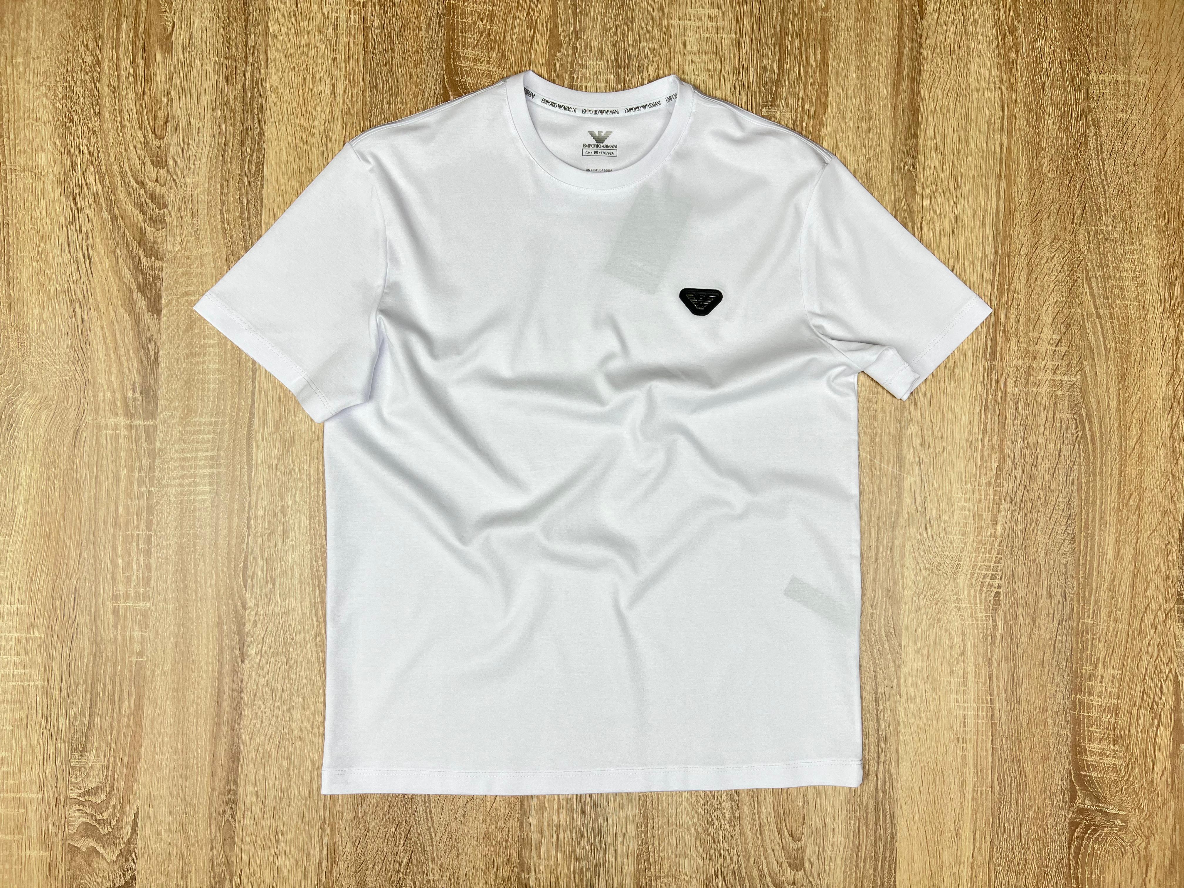 T-SHIRT ARMANI SIMPLE BLANC