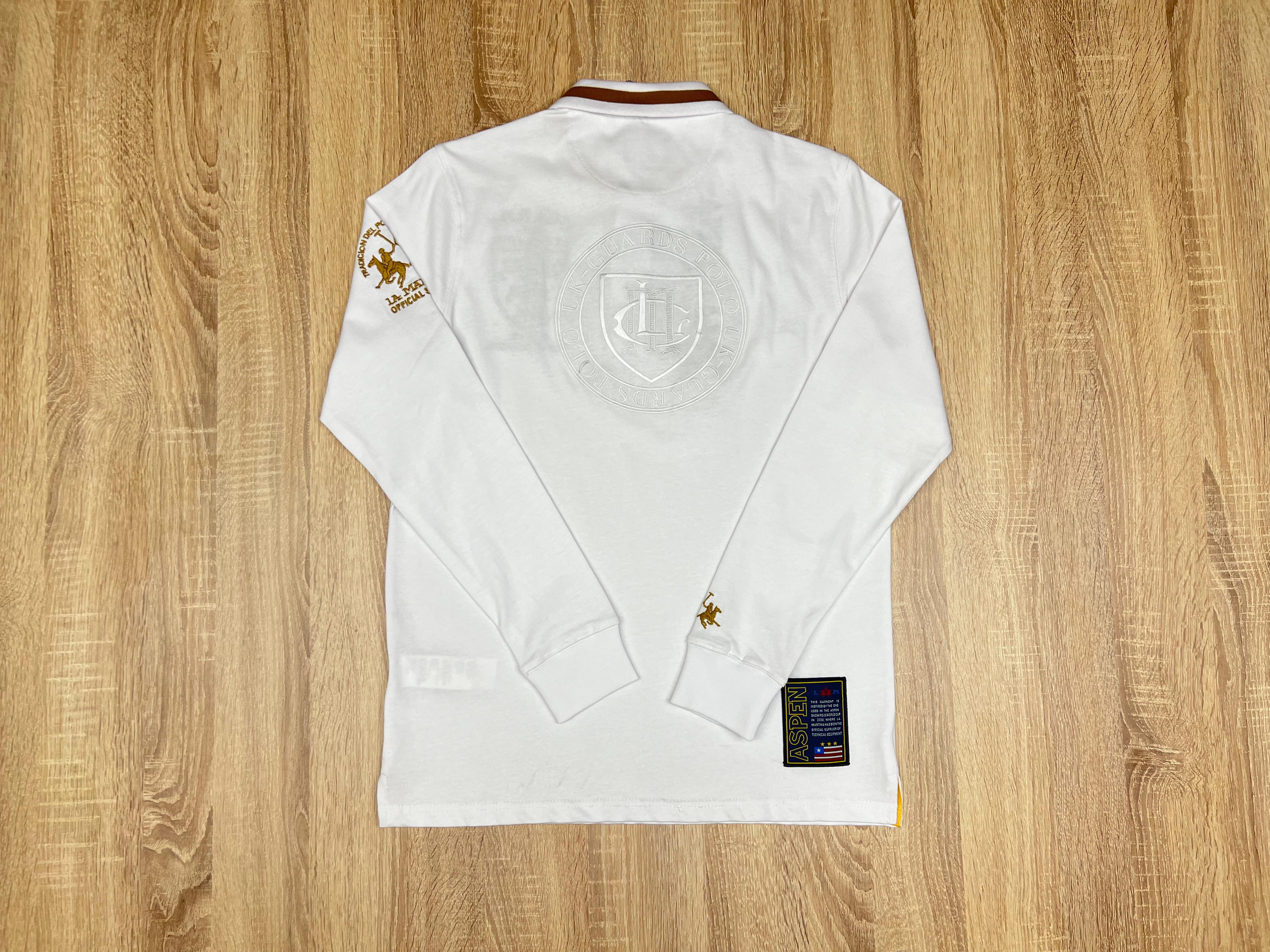POLO LA MARTINA U.K BLANC