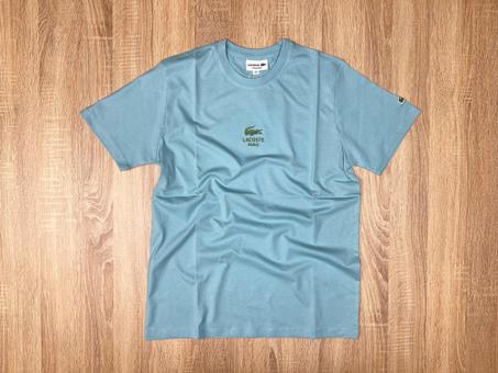 T-SHIRT LACOSTE NV BLEU CIEL