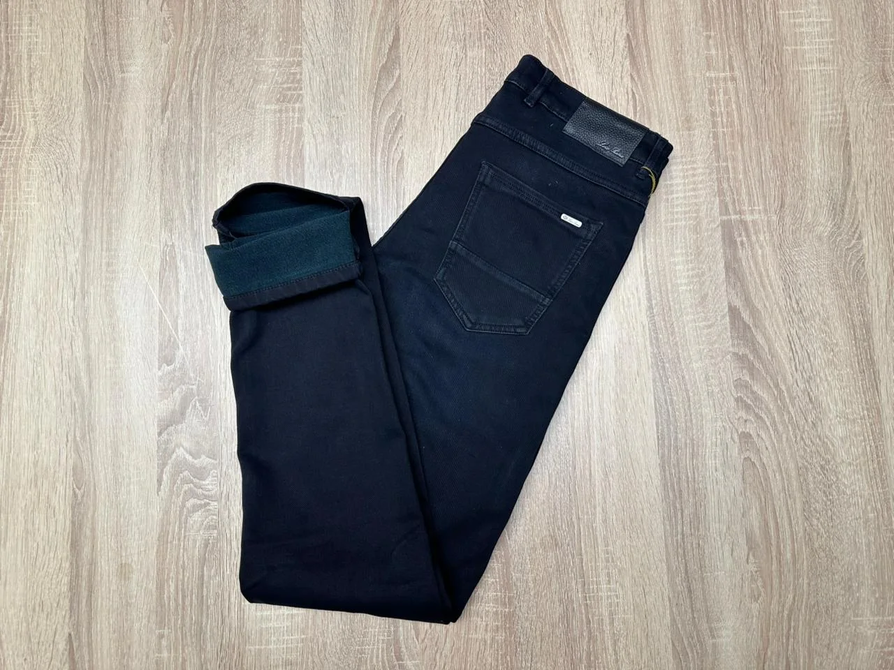 JEAN DOUBLE LORO PANA BLEU MARINE