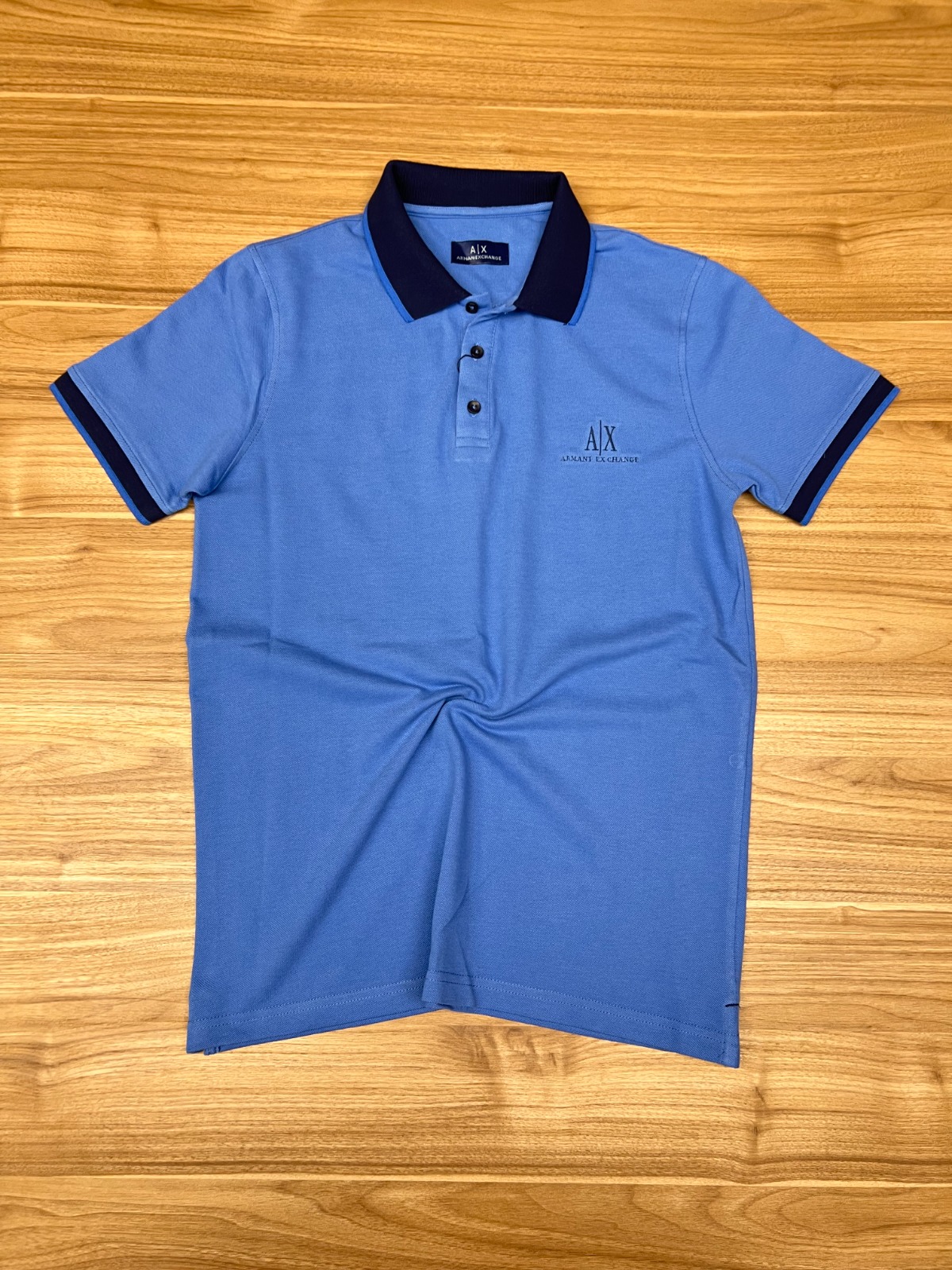 Polo Armani A/X Bleu