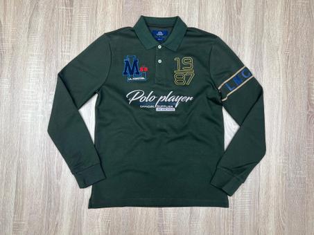 POLO LA MARTINA 1987 VERT MILITAIRE
