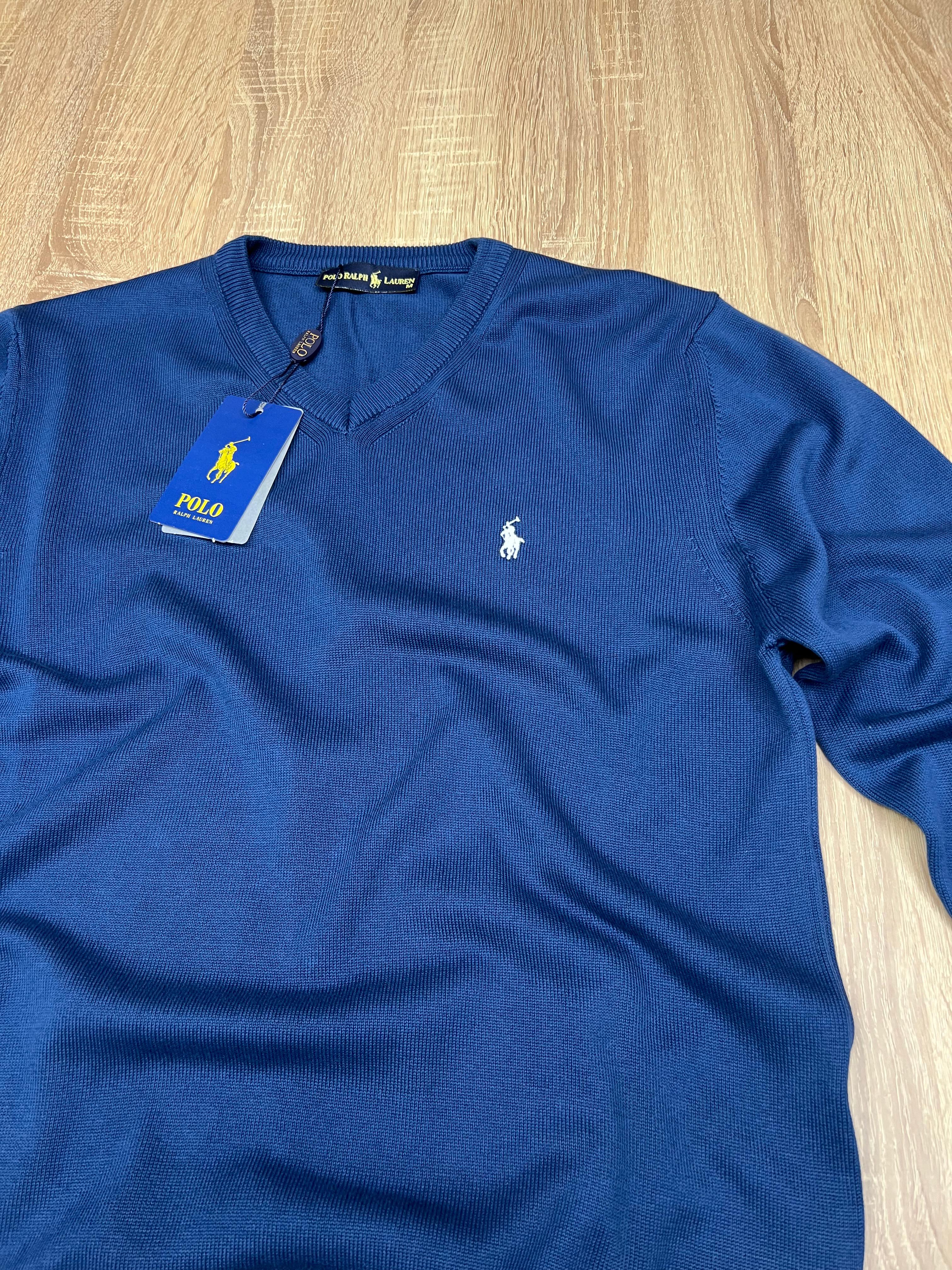 PULL EN LAINE RALPH LAUREN BLEU
