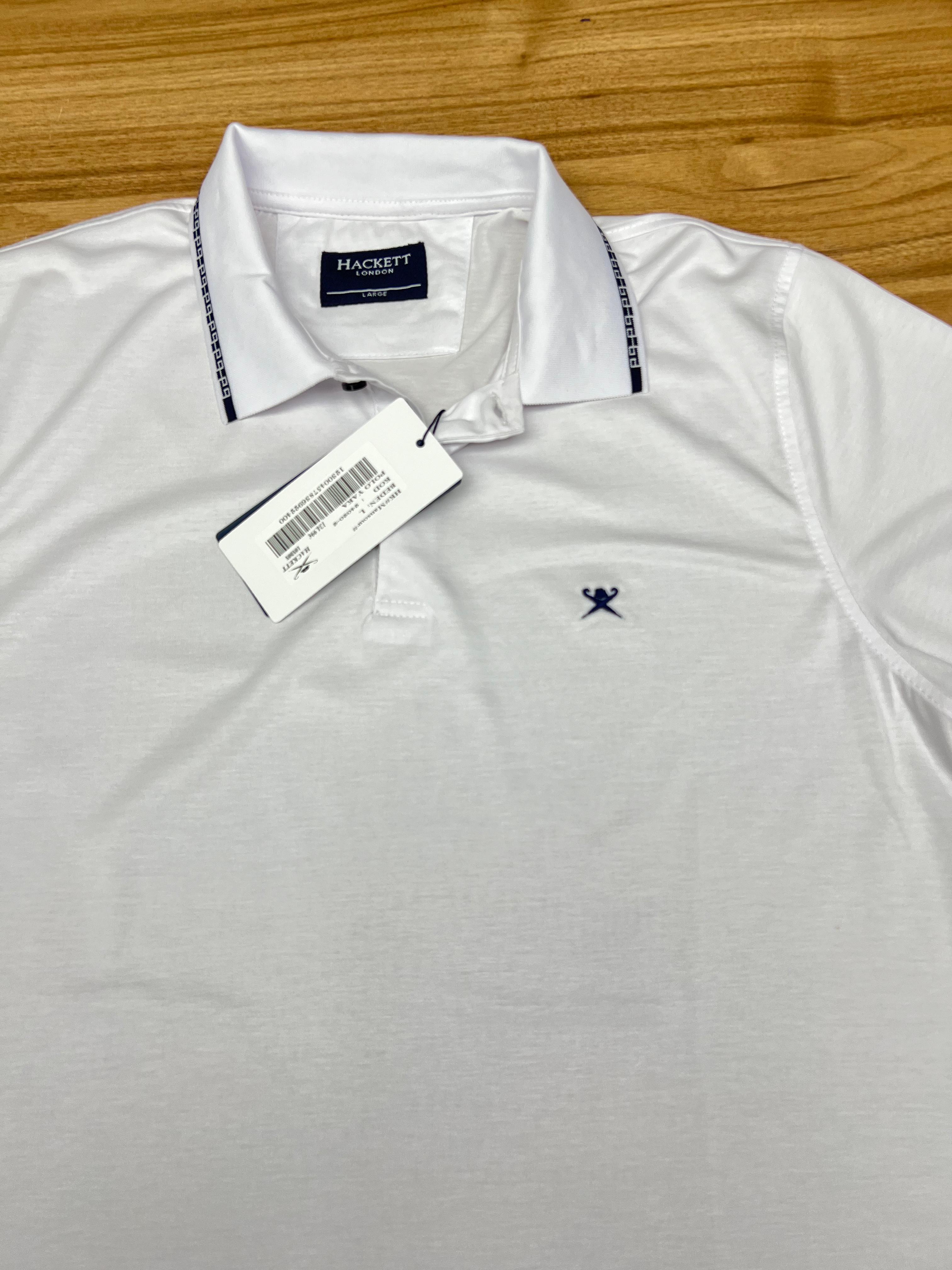 POLO HACKETT NV BLANC