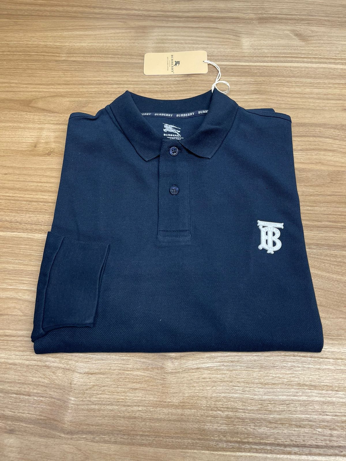 Polo Burberry Bleu Marine