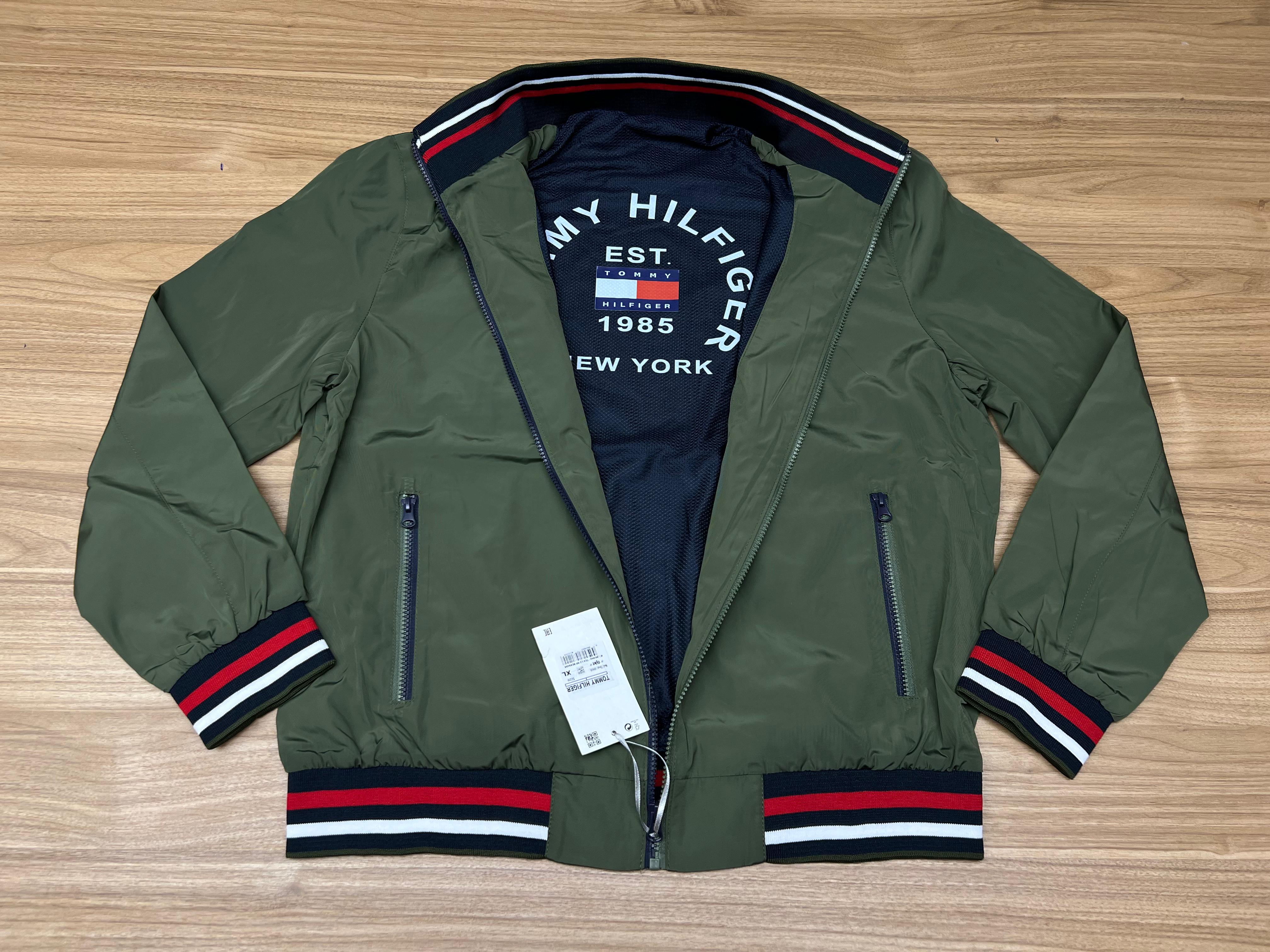 VESTE STARTER TOMMY HILFIGER 1985 VERT MILITAIRE