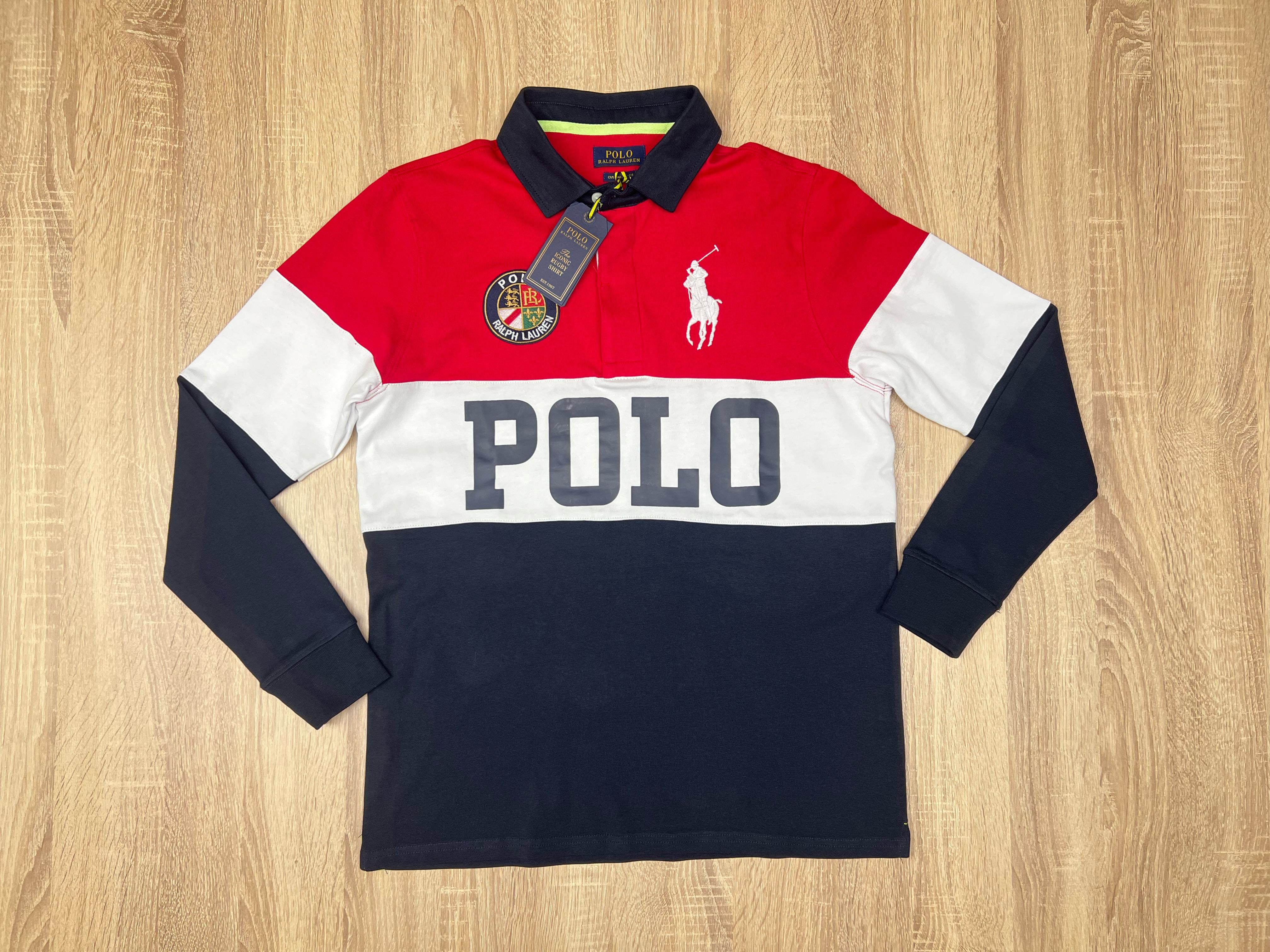 POLO RALPH LAUREN  NV ROUGE-BLEU MARINE