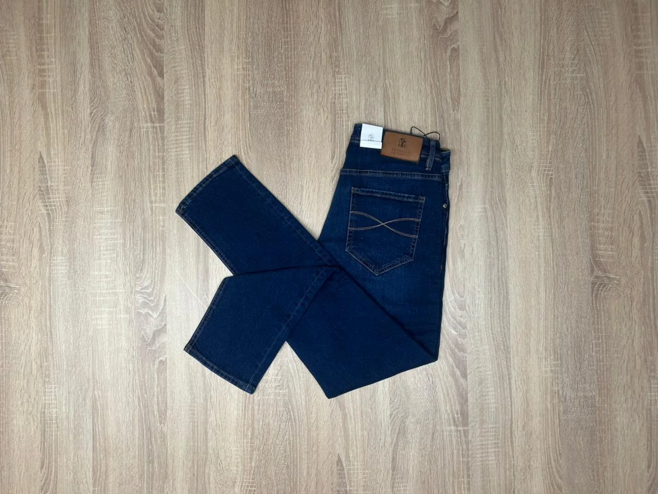 JEANS BRUNELLO BLEU MARINE