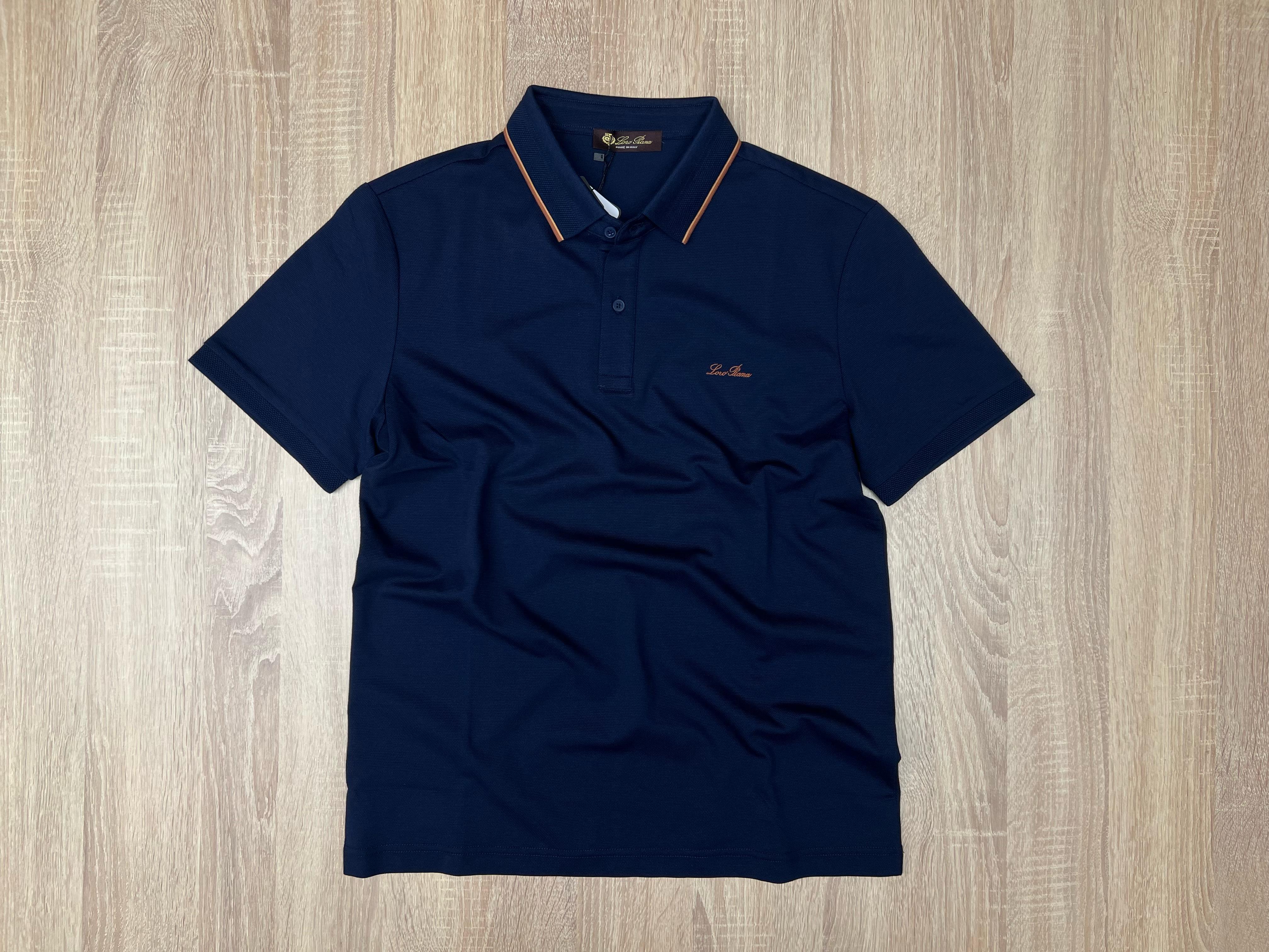 POLO LORO PIANA BLEU MARINE