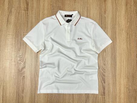 POLO LORO PIANA BLANC