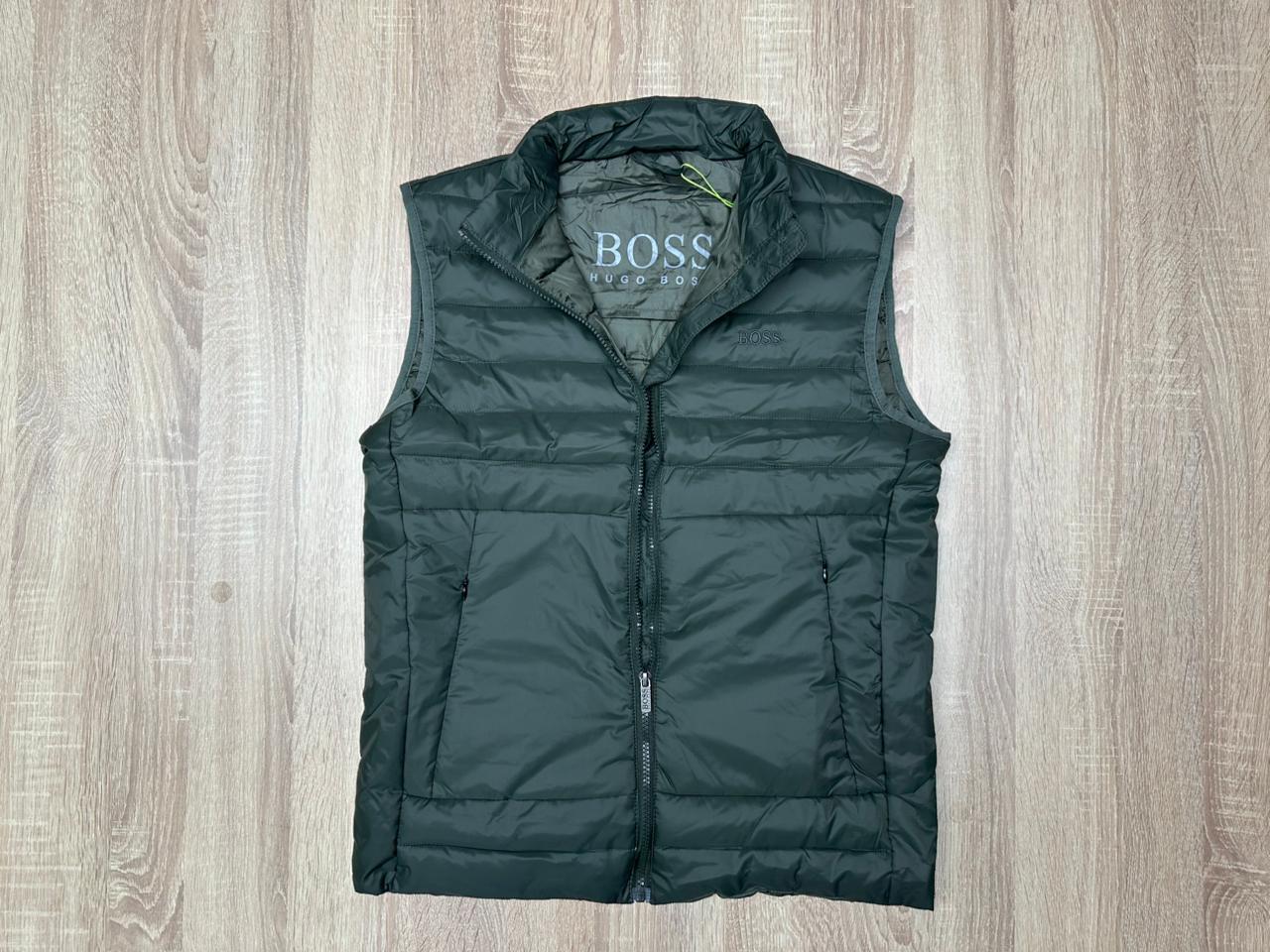 GILET BOSS VERT